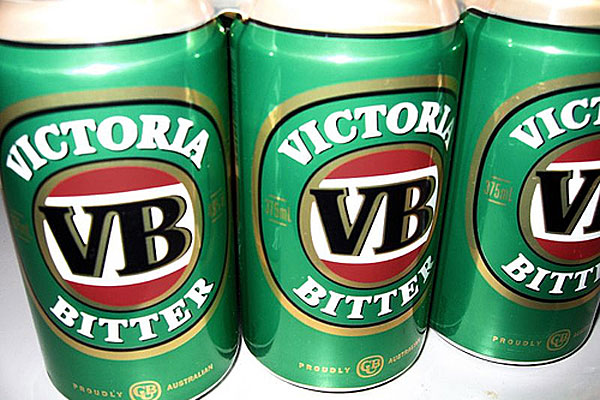 Victoria Bitter beer