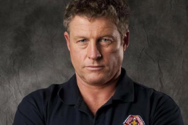 Australian actor Peter Phelps in a 2009 press photo for his <i>Rescue: Special Ops</i> role.