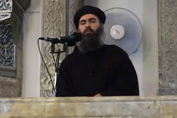 Islamic State leader Abu Bakr al-Baghdadi (AAP)