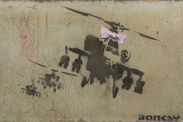 Banksy's Happy Chopper (Julien's Auctions)
