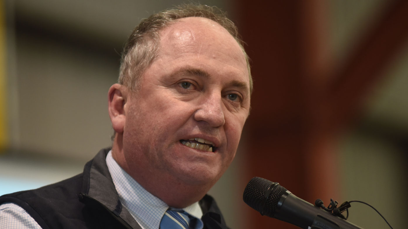 Barnaby Joyce slams green groups over dams