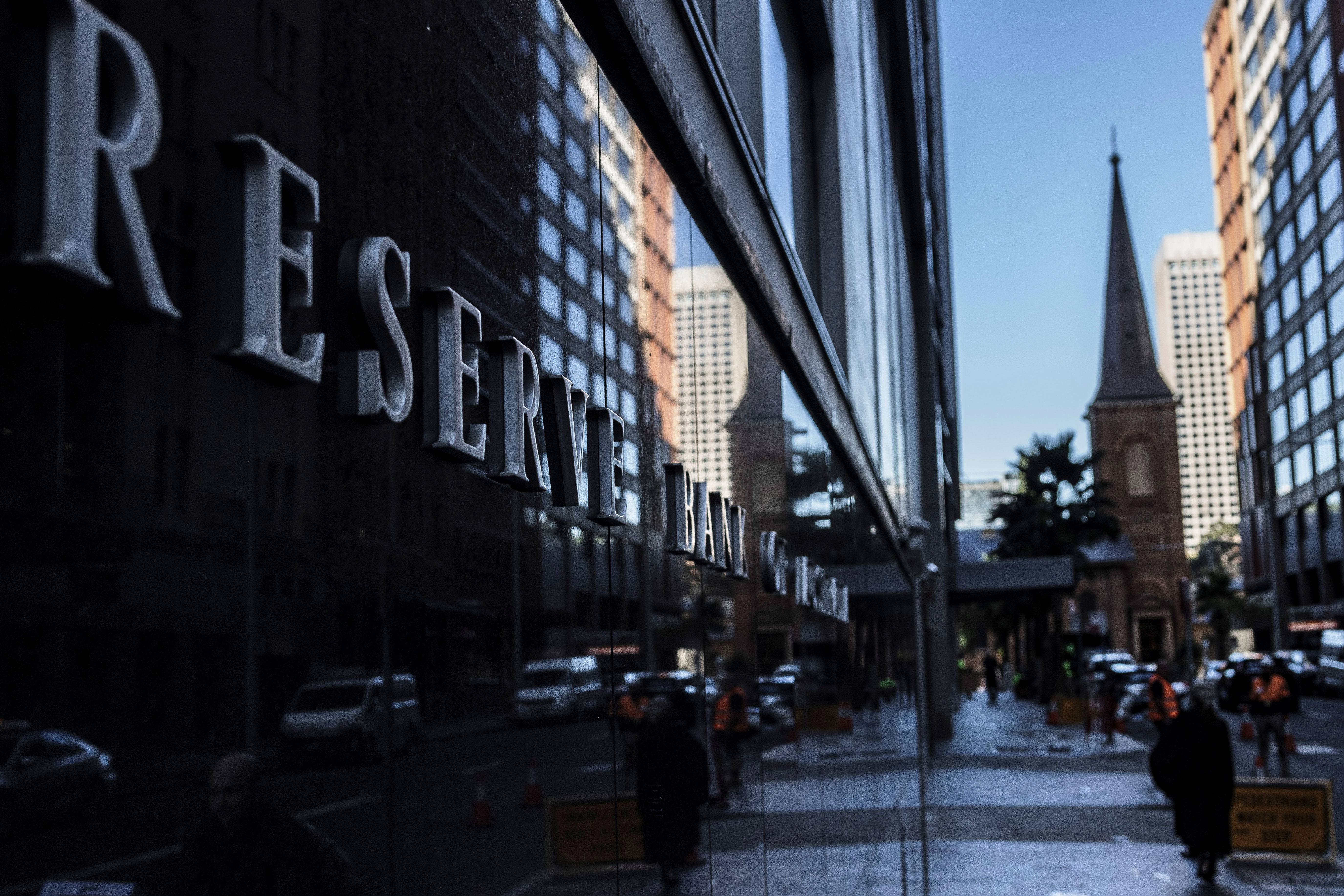 Reserve Bank of Australia building in Martin Place in Sydney