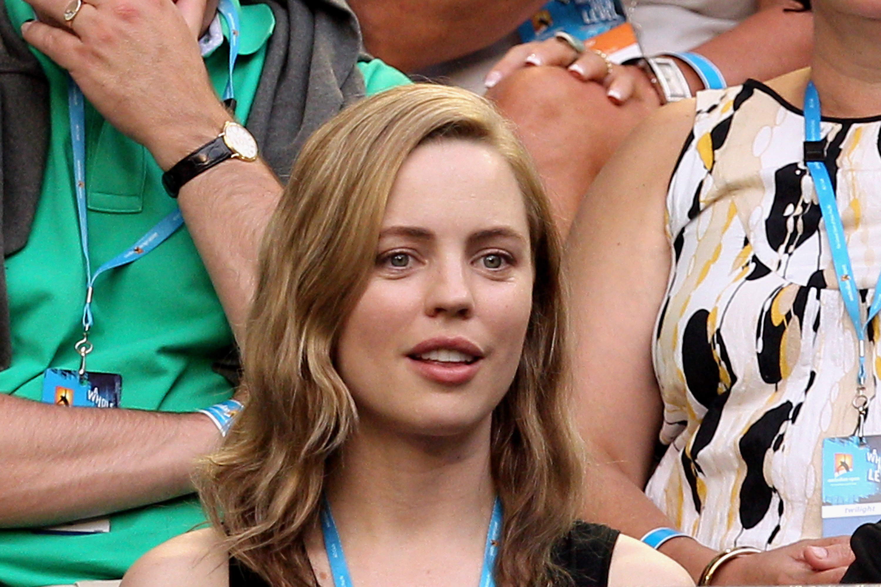 Melissa George during day 13 of the 2011 Australian Open at Melbourne Park on January 29, 2011 in Melbourne, Australia.