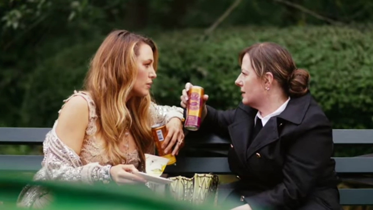 Blake Lively and Zuzanna Szadkowski in the new ad for Betty Booze