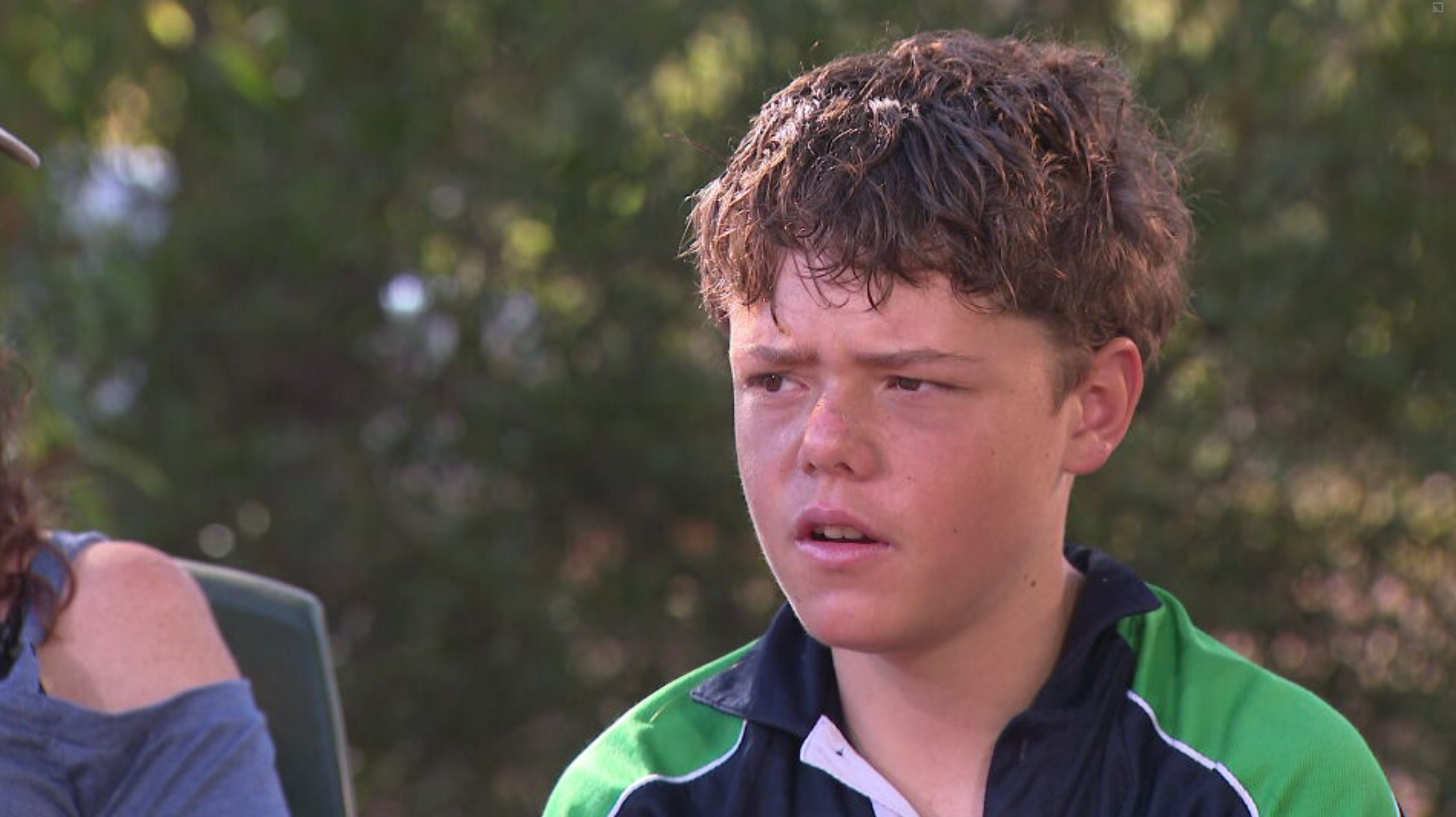 Audio of 'extraordinary' boy's Triple Zero call after 4km swim