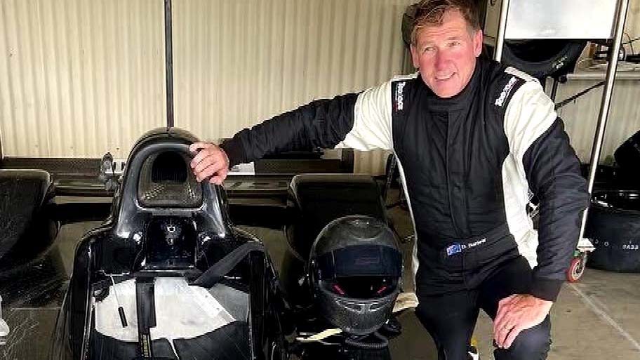 SuperSports Champion Darren Barlow was competing at Eastern Creek in Sydney's west last night when he crashed.