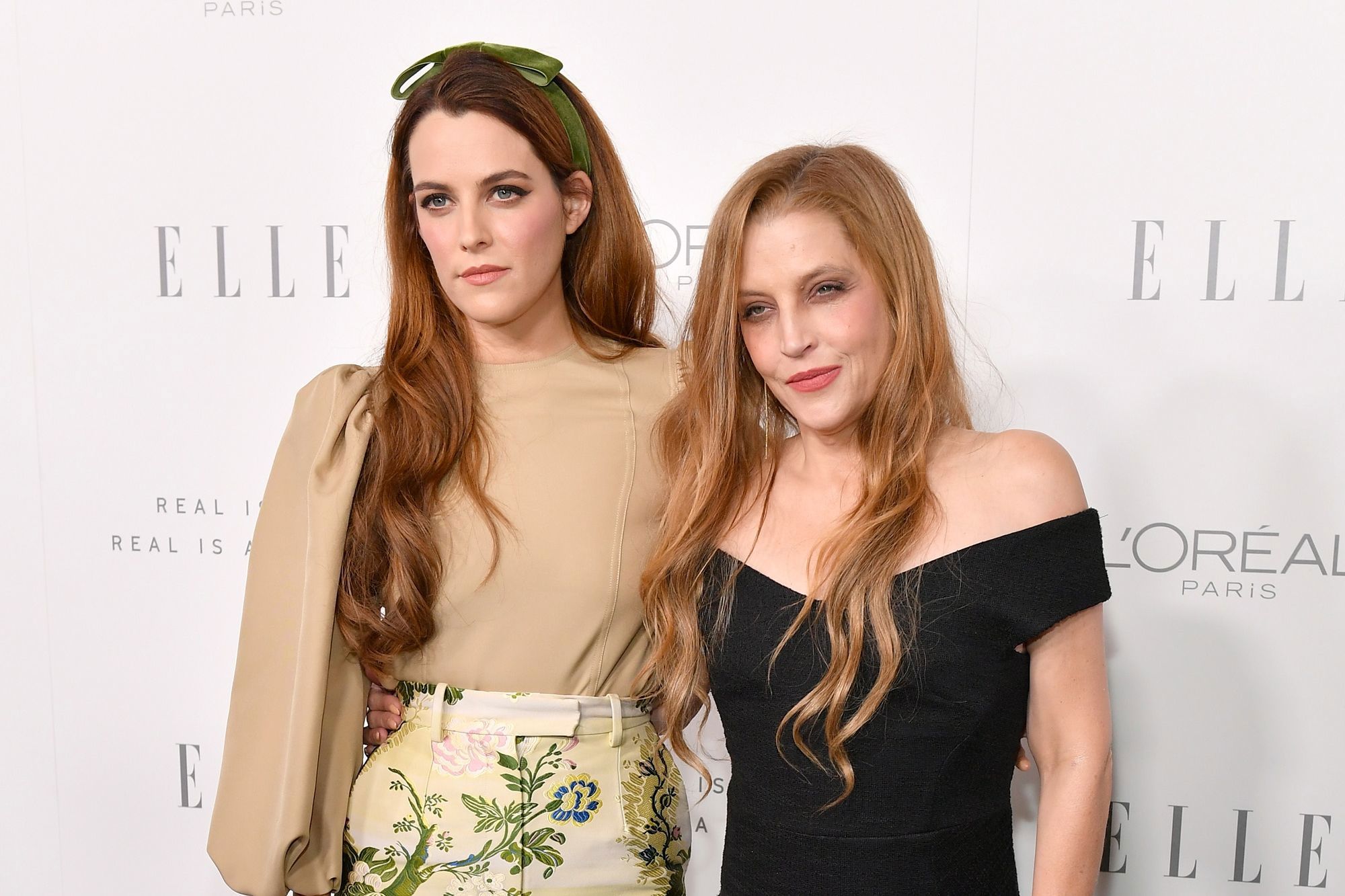 Riley Keough and Lisa Marie Presley