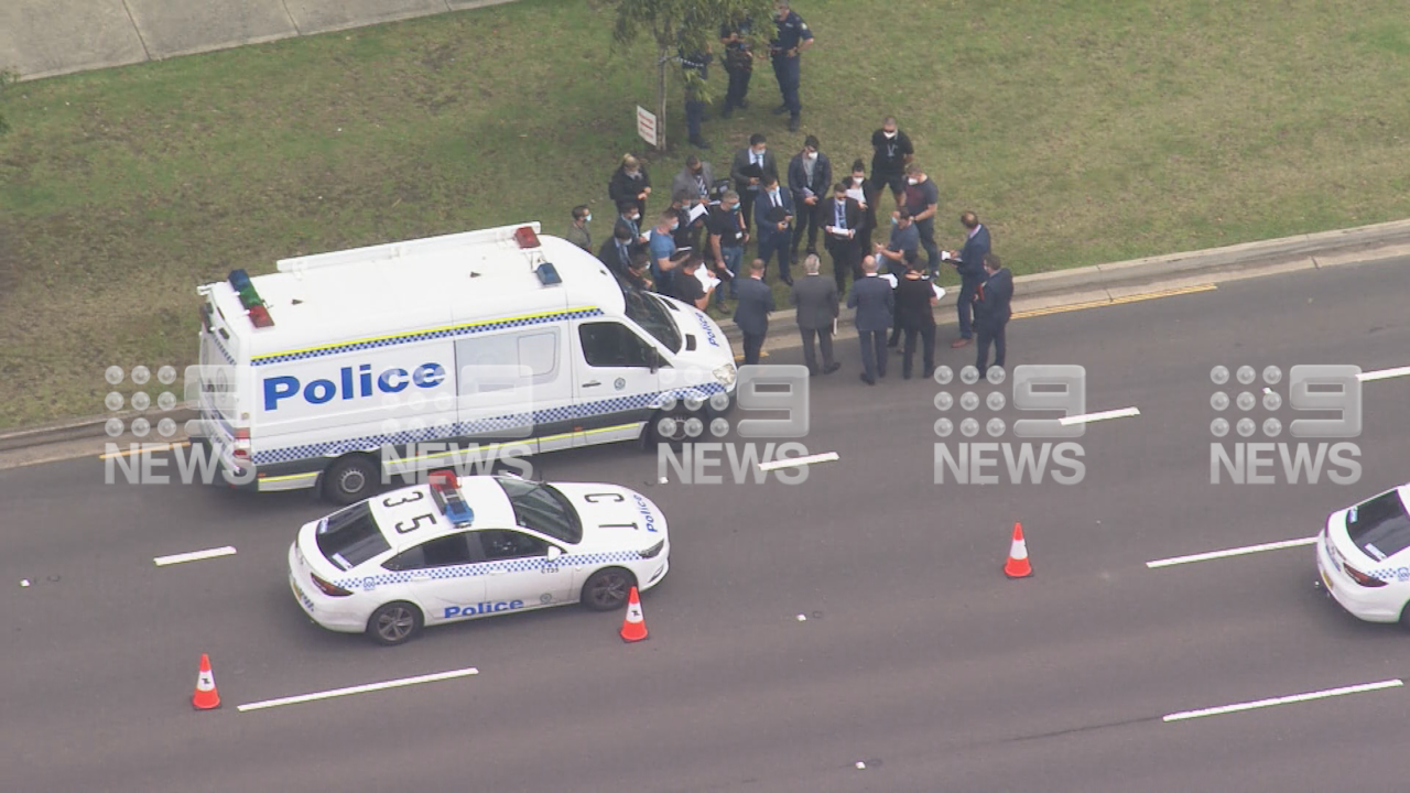 Brother of Bassam Hamzy shot dead and car found alight in South Wentworthville.