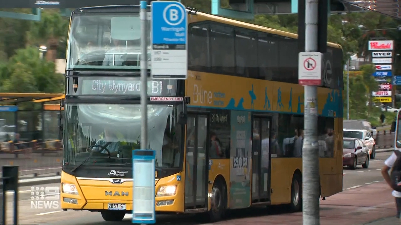 Dozens of B-Line bus services cancelled leaving northern Sydney passengers stranded
