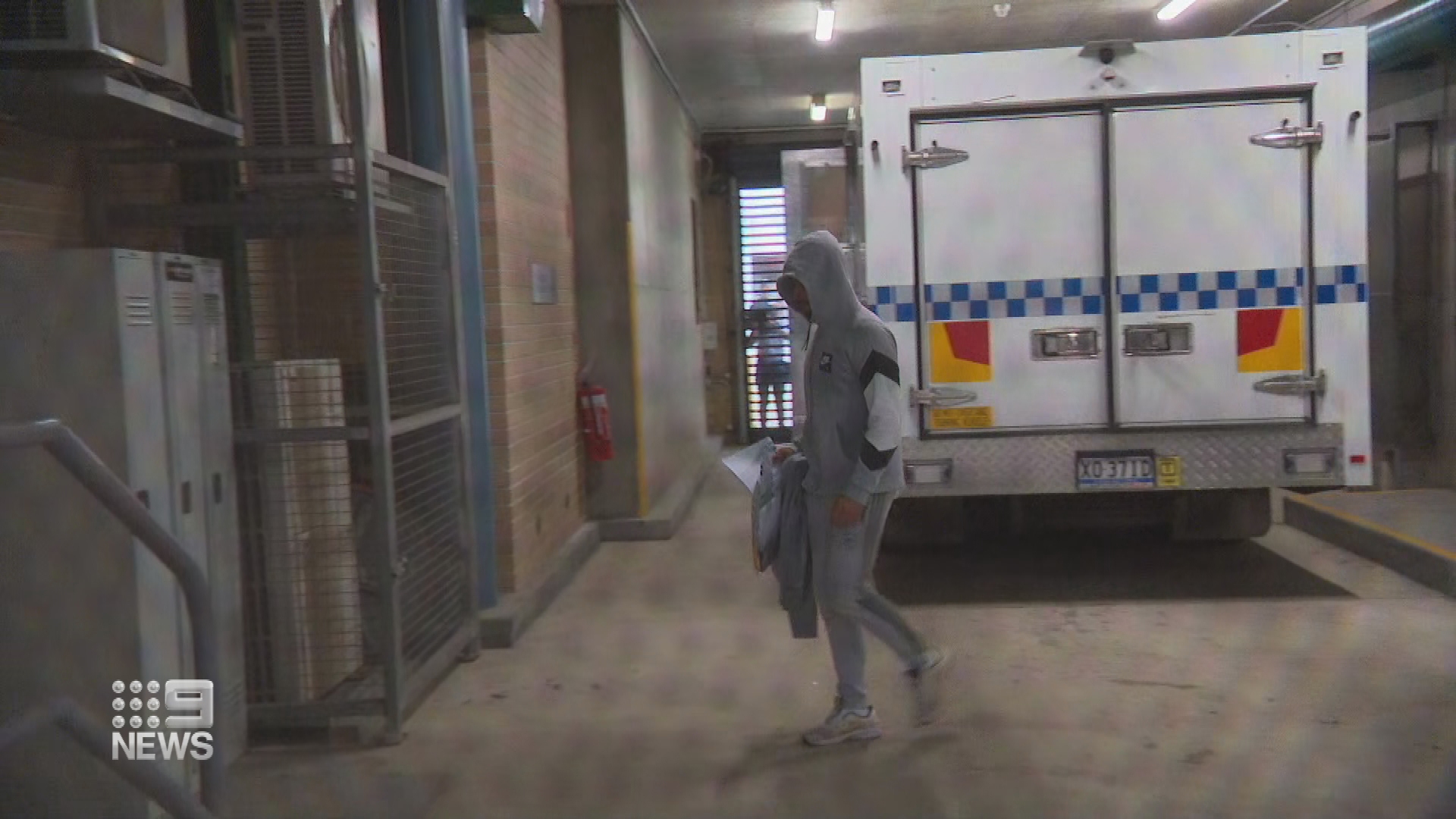 P-plater Simon Mouait, who was allegedly behind the wheel of the ute, was charged with failing to stop at a red light.