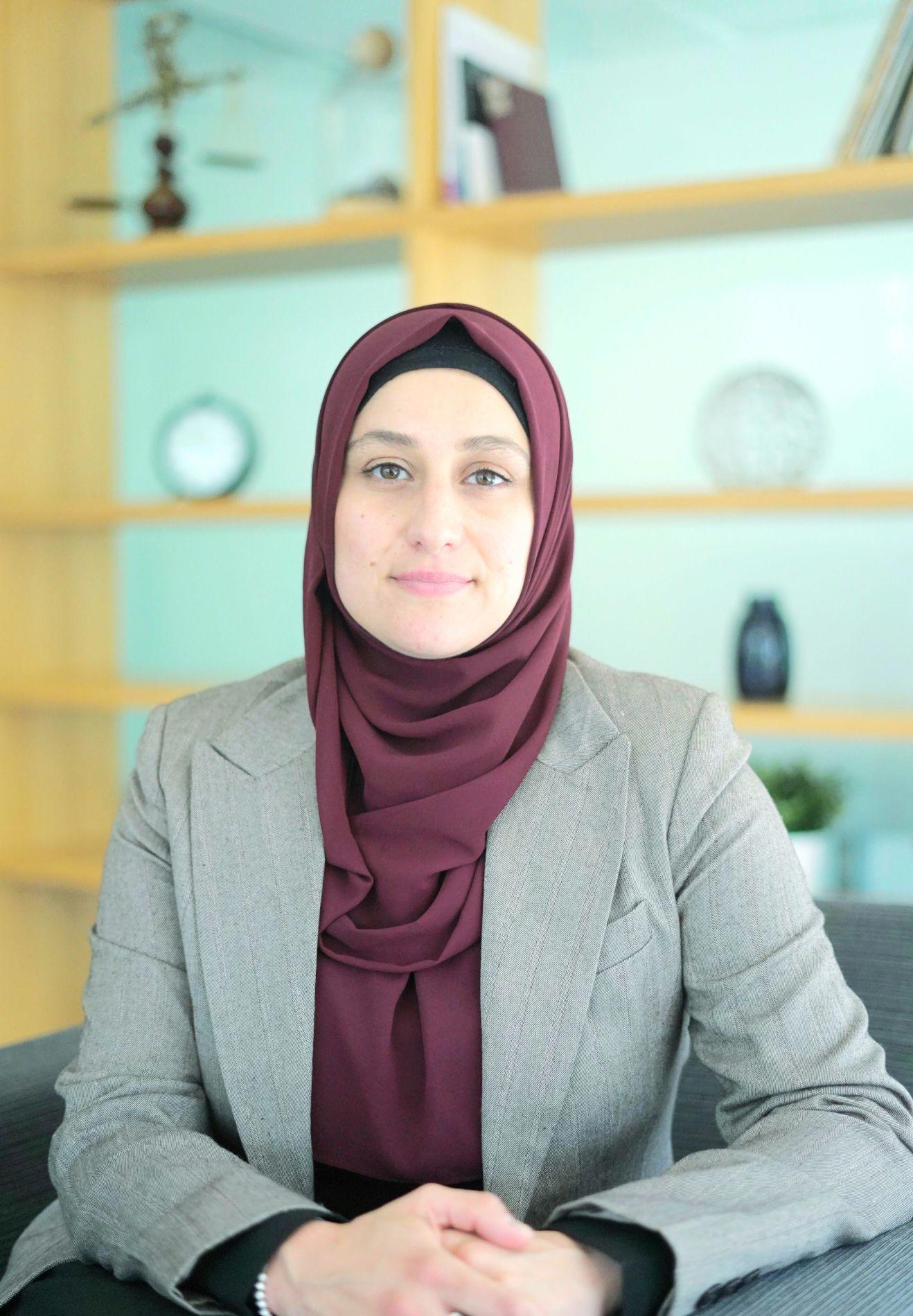 Ramia Abdo Sultan, the executive member of the Australia Palestine Advocacy Network