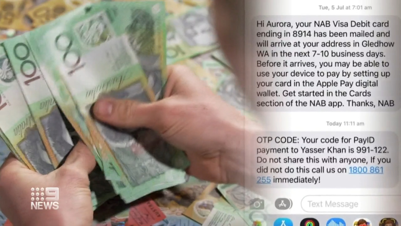 Fake NAB text scam causes West Australians to lose thousands of dollars