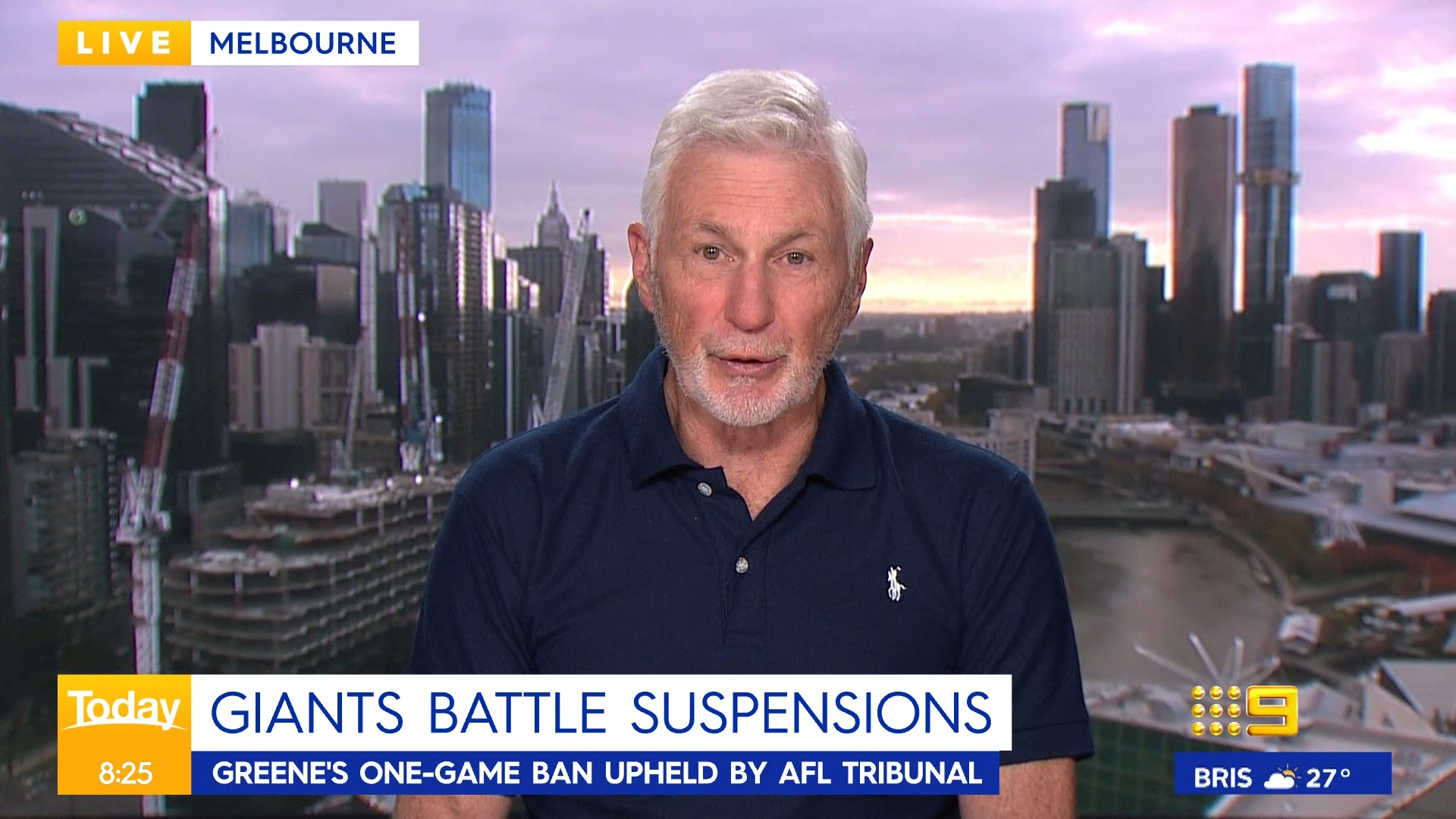 Mick Malthouse believes Toby Greene should have got off at the tribunal.