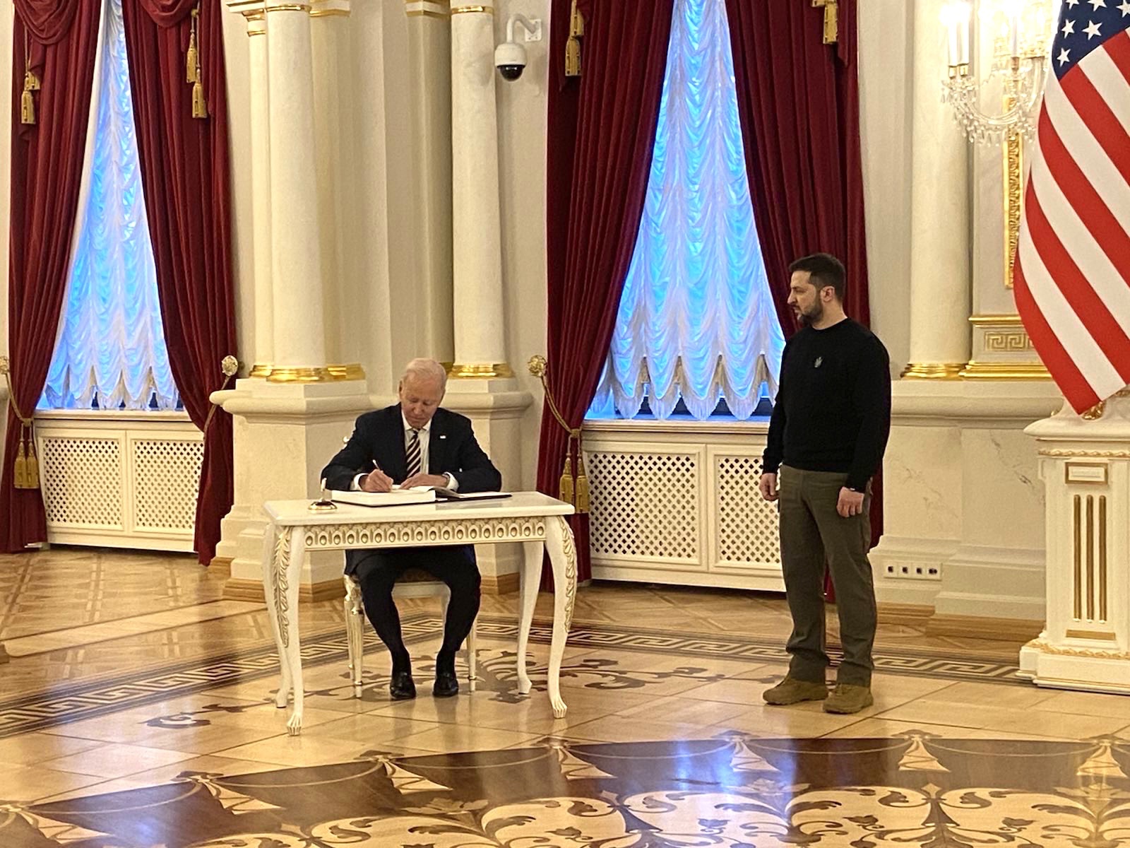 Biden and Zelenskyy, zelenskyy and biden, biden zelenskyy, zelenskyy biden, Joe Biden and Volodymyr Zelenskyy