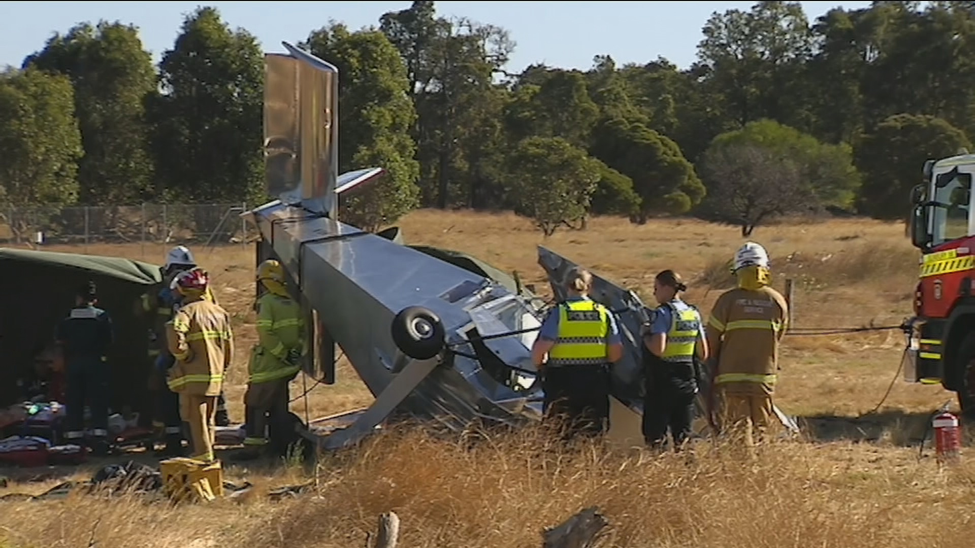 Bunbury Airport plane crash