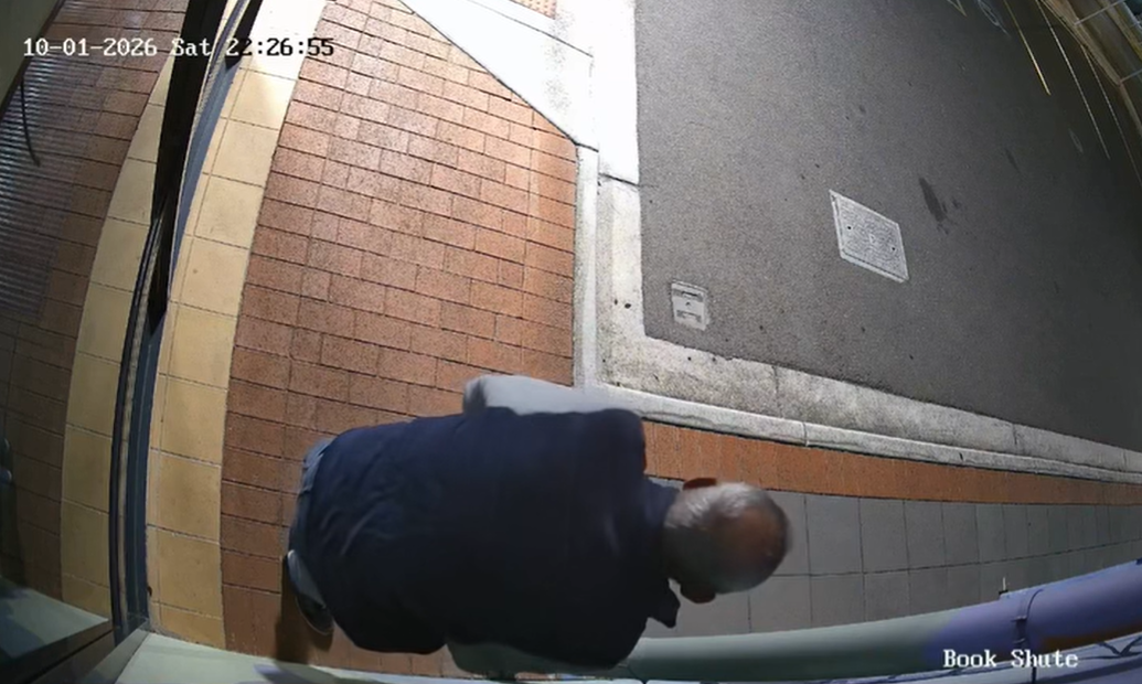 Four kittens have been dumped in an after-hours library chute ﻿for the third time as authorities investigate the man responsible.