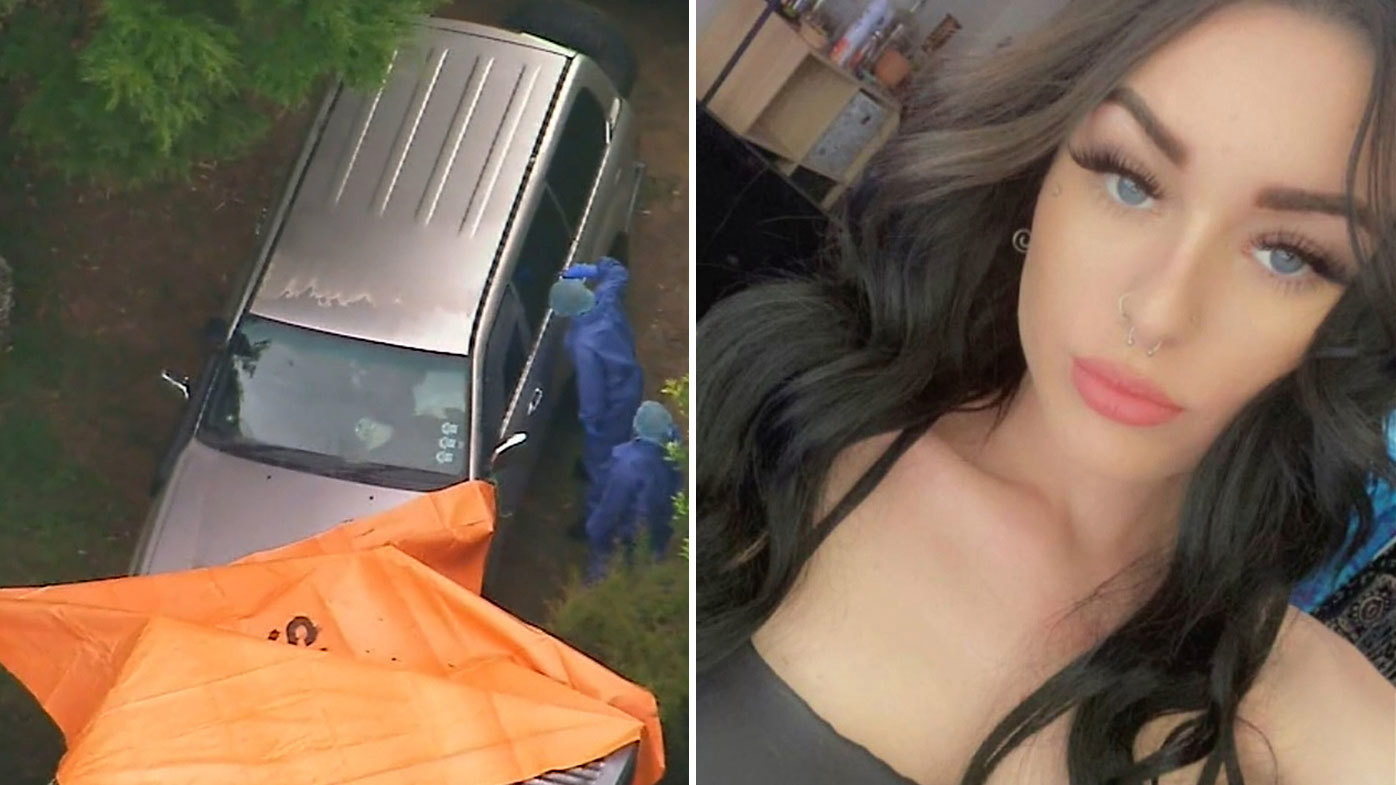 Bella-Louise Scheibel (pictured) and co-accused Cooper Bunney - murder torture Mount Mee Queensland 