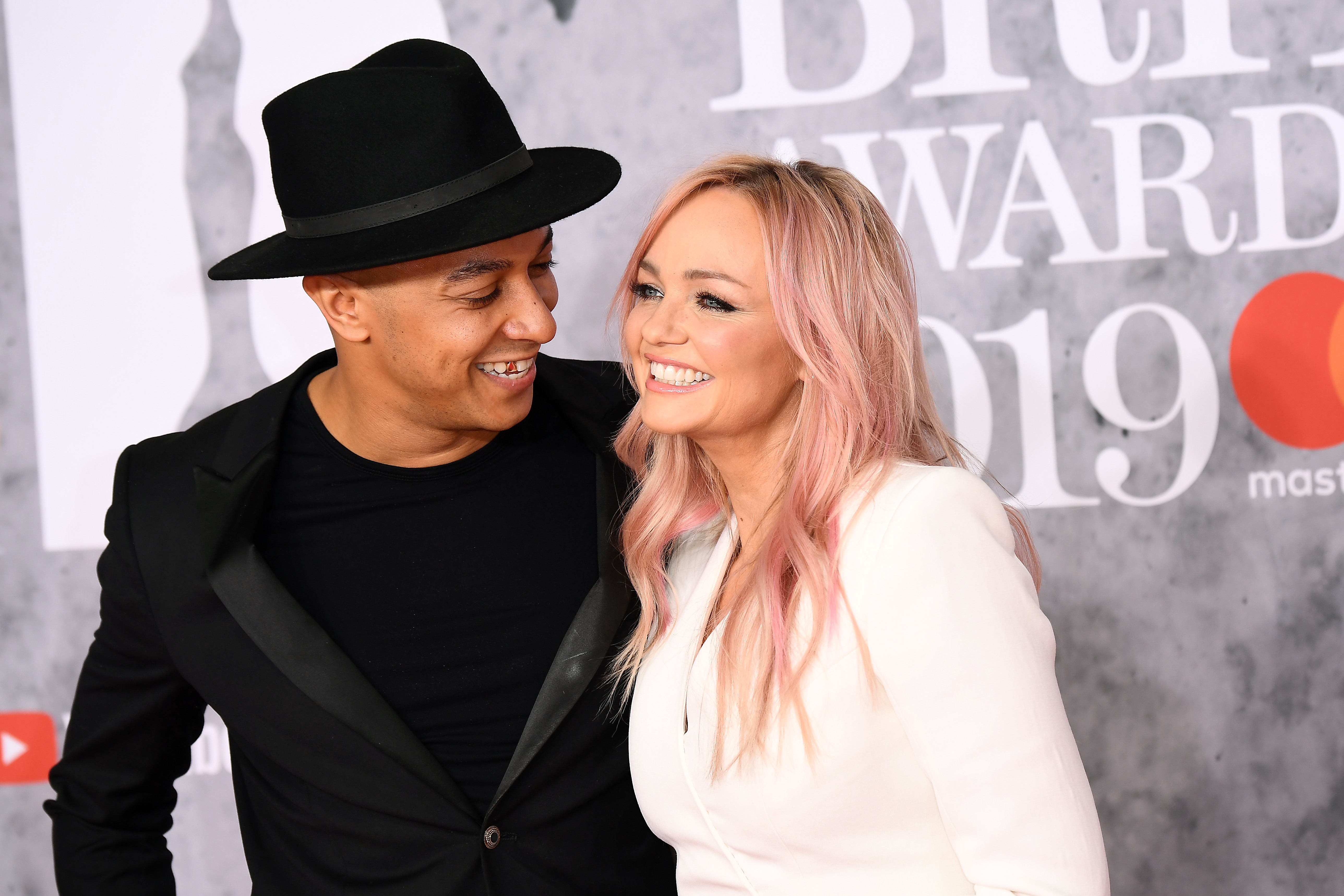 Emma Bunton and Jade Jones
