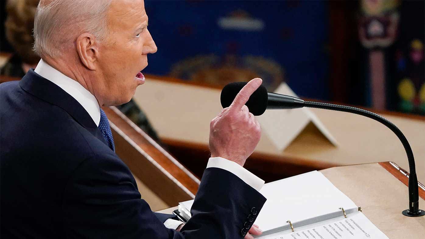 Joe Biden está listo para dar su Estado de la Unión hoy.