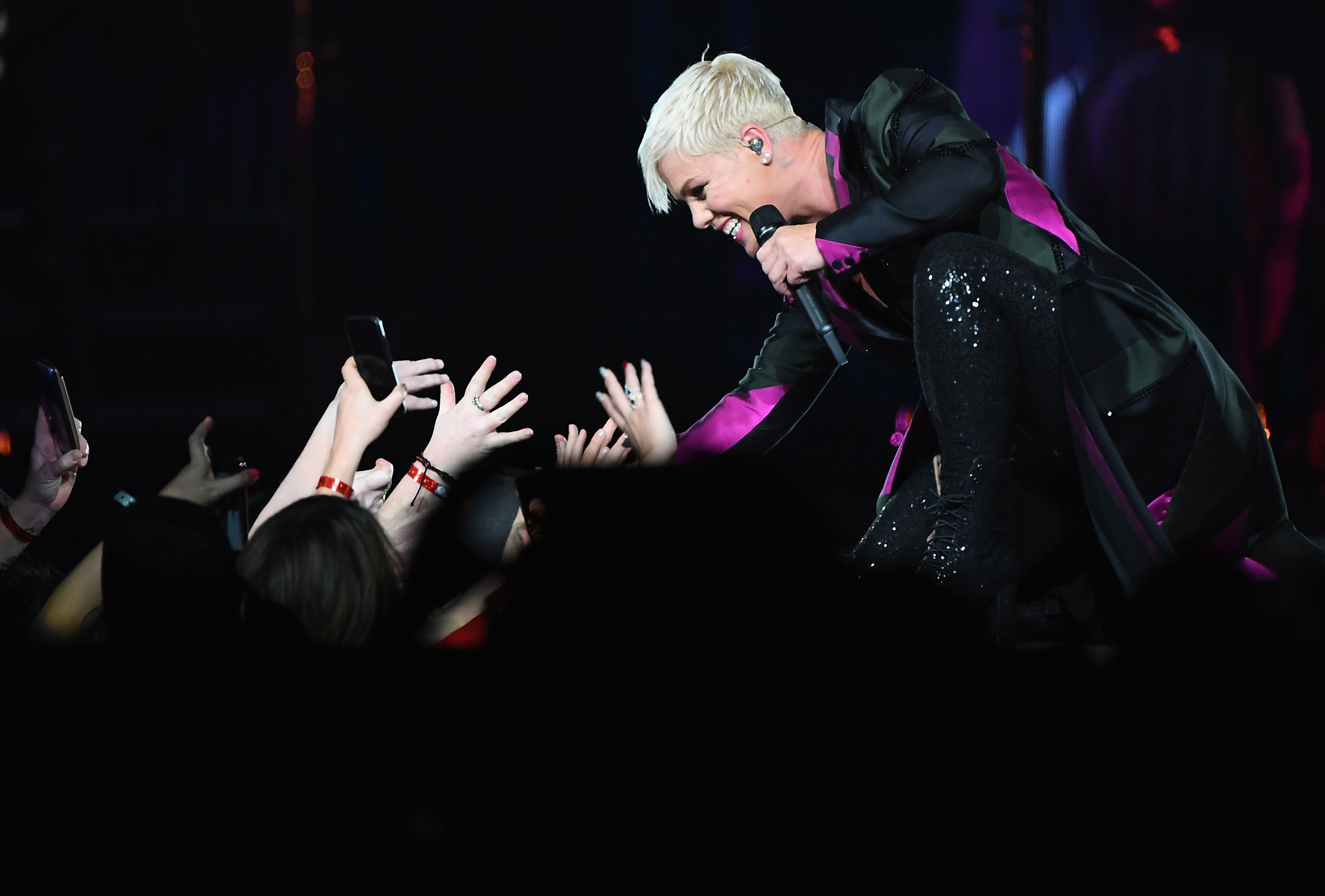 All the times pink has visited Australia 2018