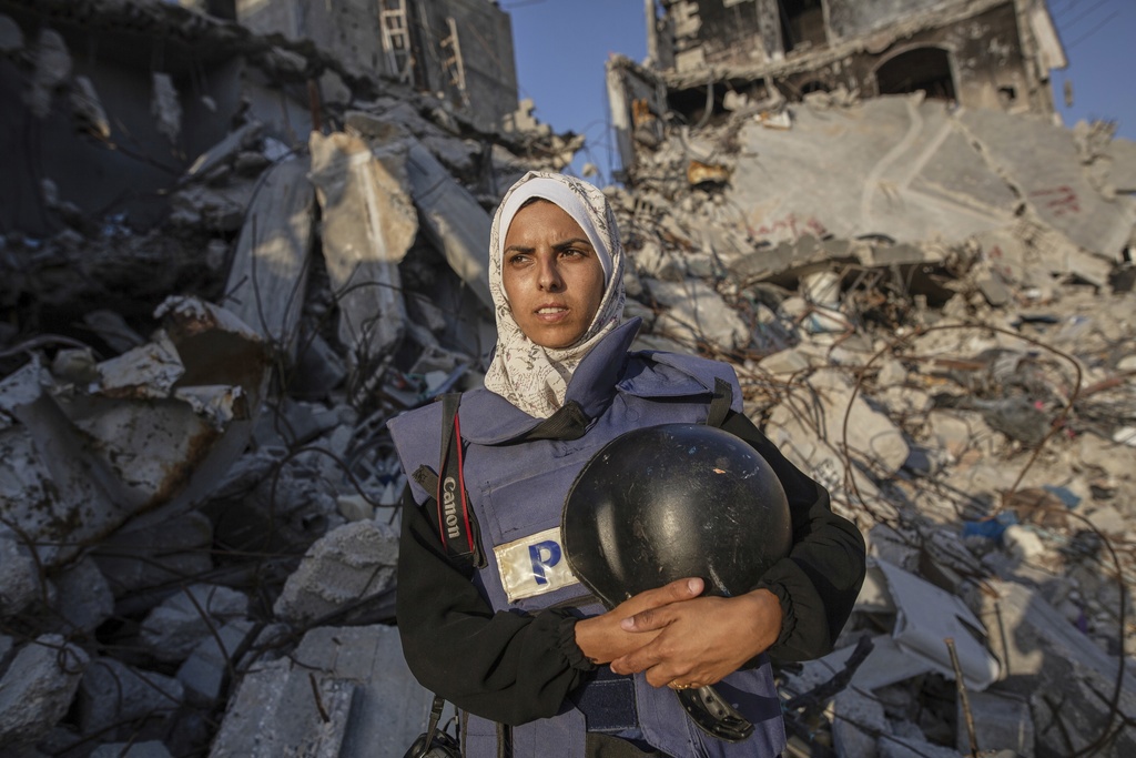 Four journalists killed in Israeli strike on Gaza hospital 
