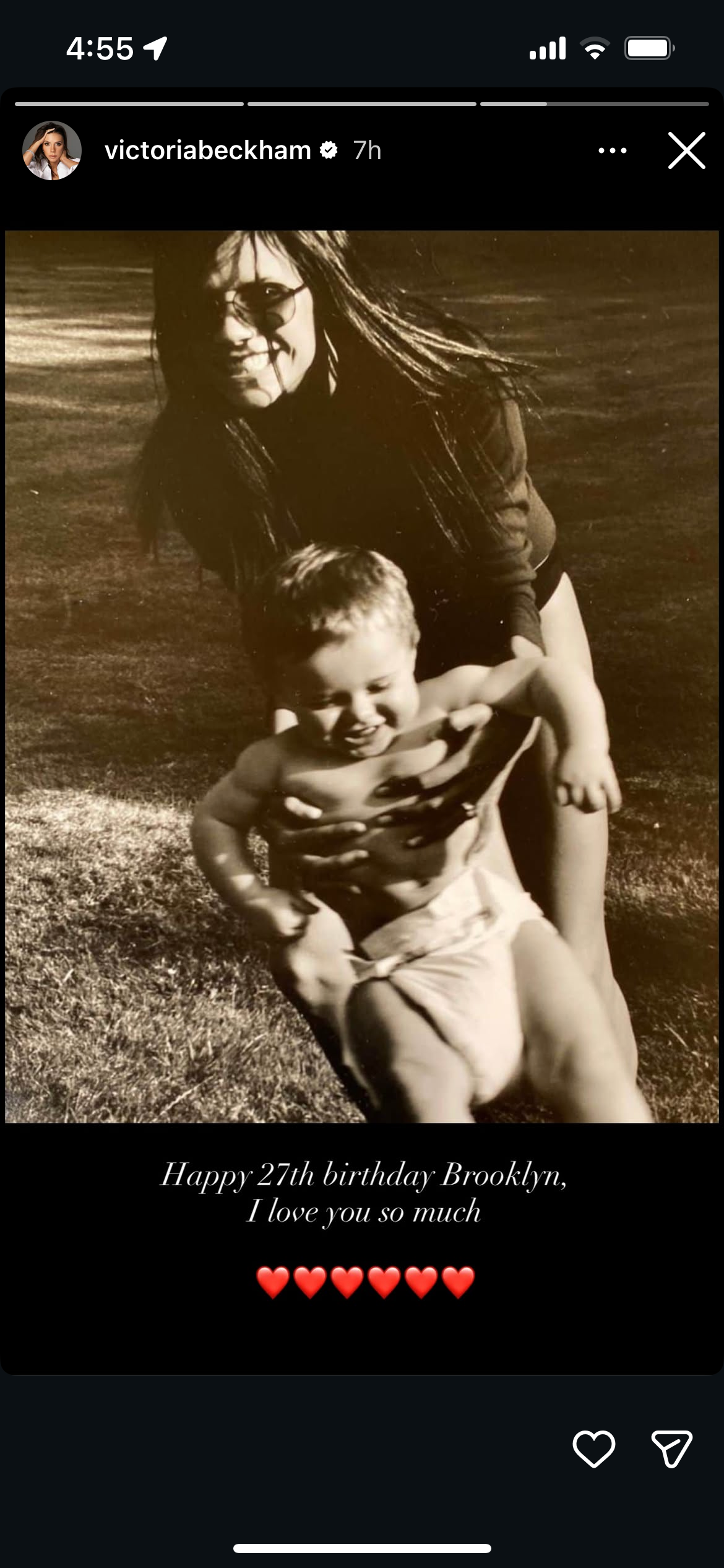 Victoria Beckham wishes son Brooklyn Beckham a happy birthday on social media