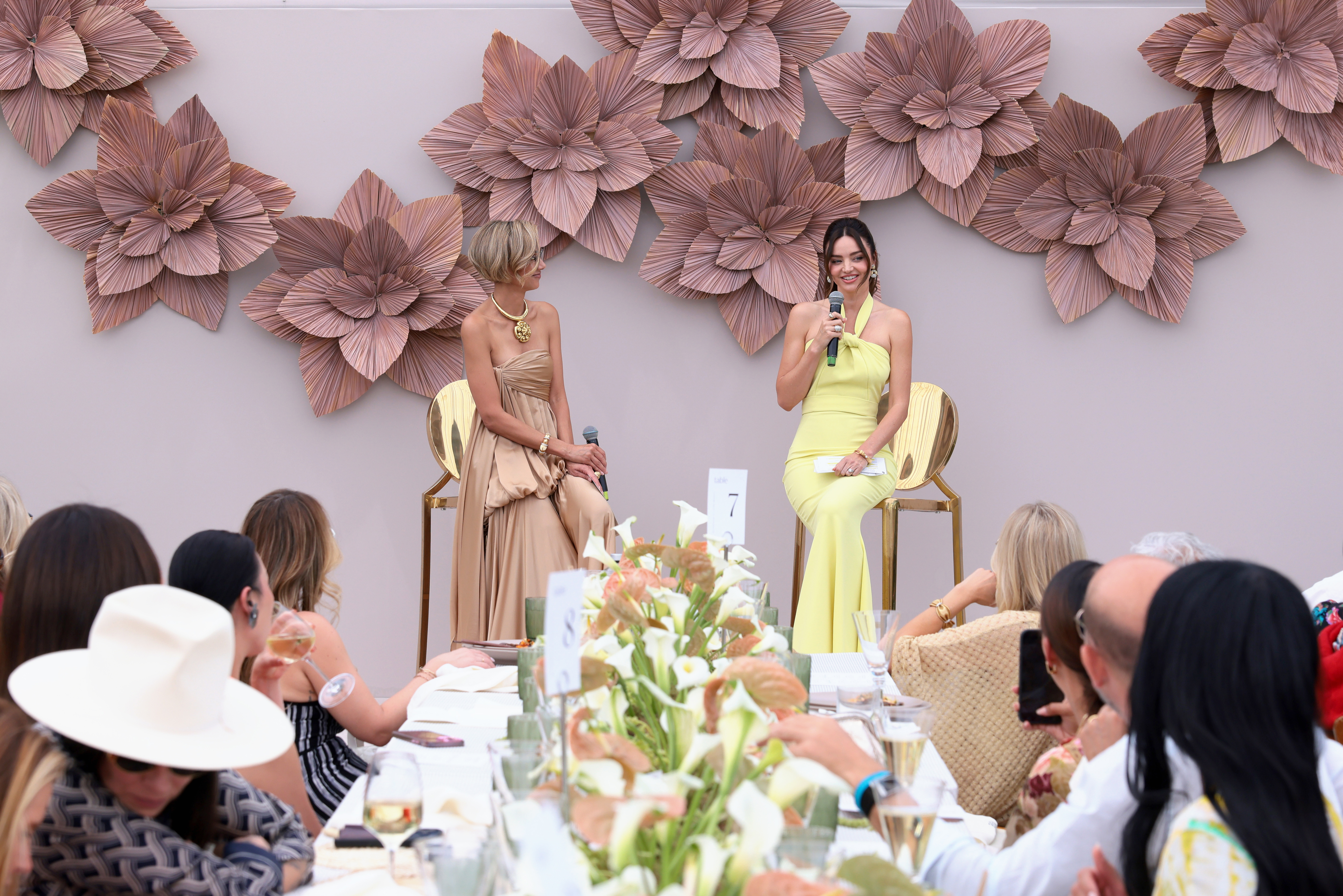 Miranda Kerr at the Living Beauty spring luncheon in Beverly Hills on April 29, 2026.