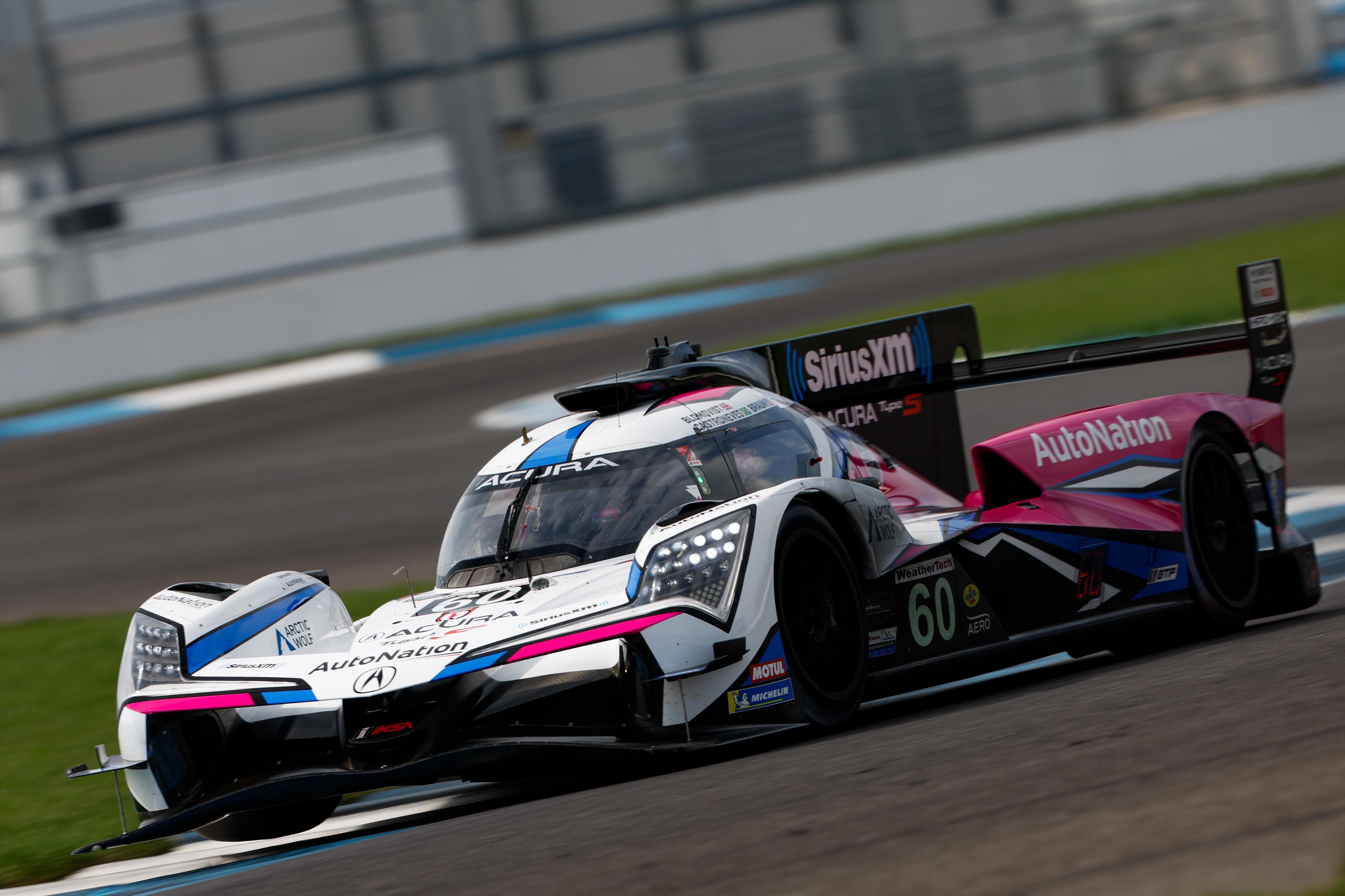 Tom Blomqvist drives for Meyer Shank Racing in the IMSA Sports Car Championship.