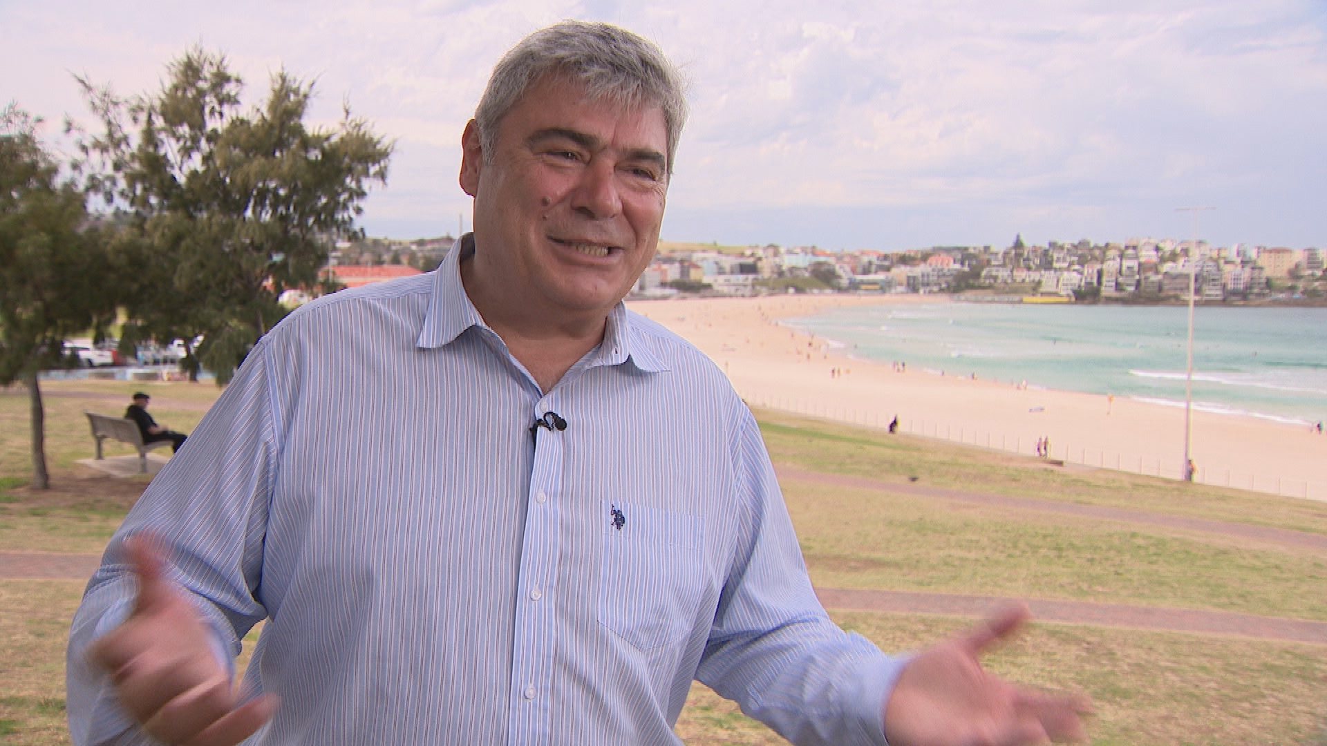 Bondi Local Peter Koutouzis was ju﻿st 15 years old when he bumped into the then 29-year-old Prince Charles at Bondi Beach in November 1977. 