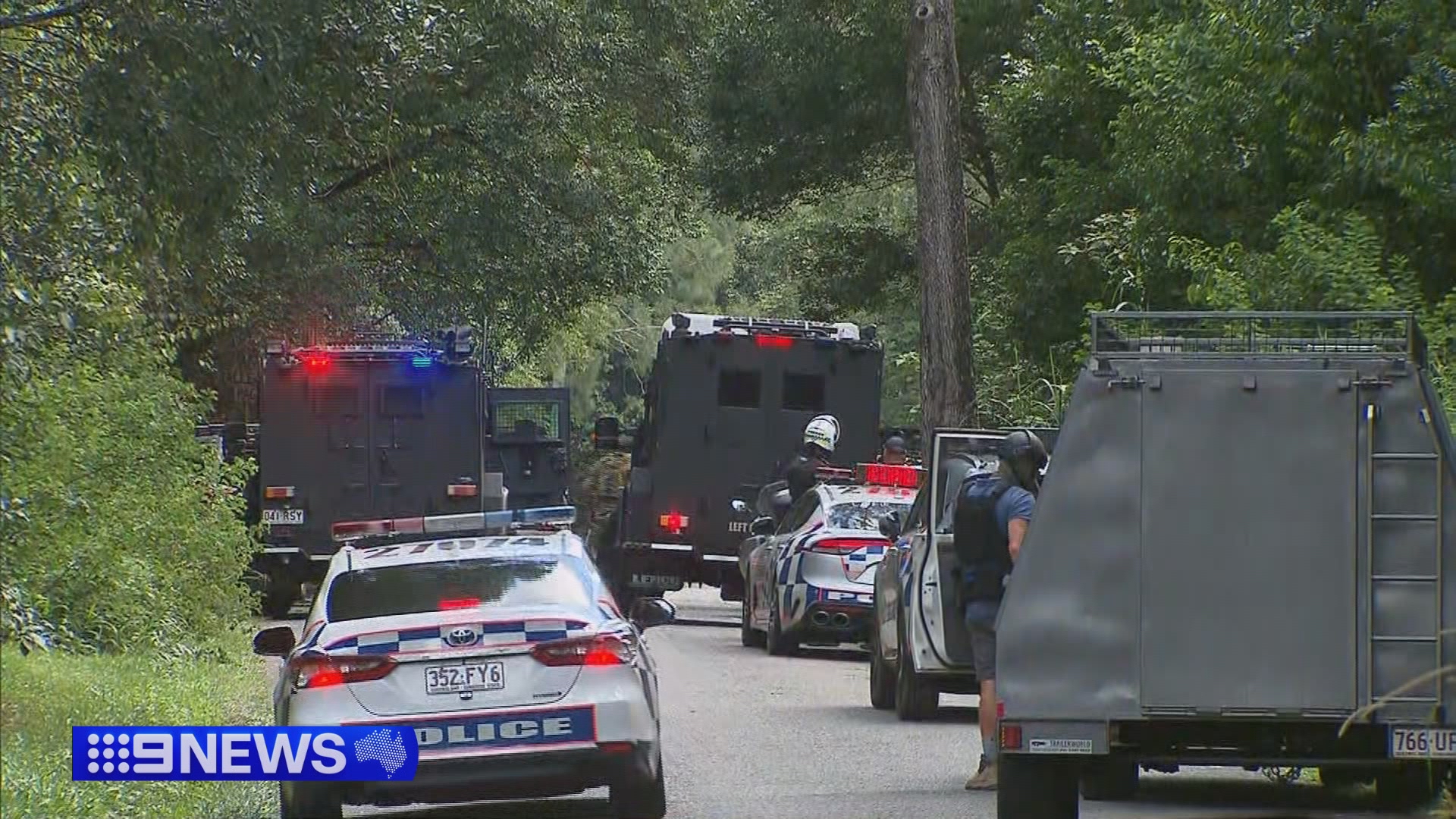 Police have declared an emergency as officers remain in a tense stand-off with a suspected gunman on the Gold Coast.