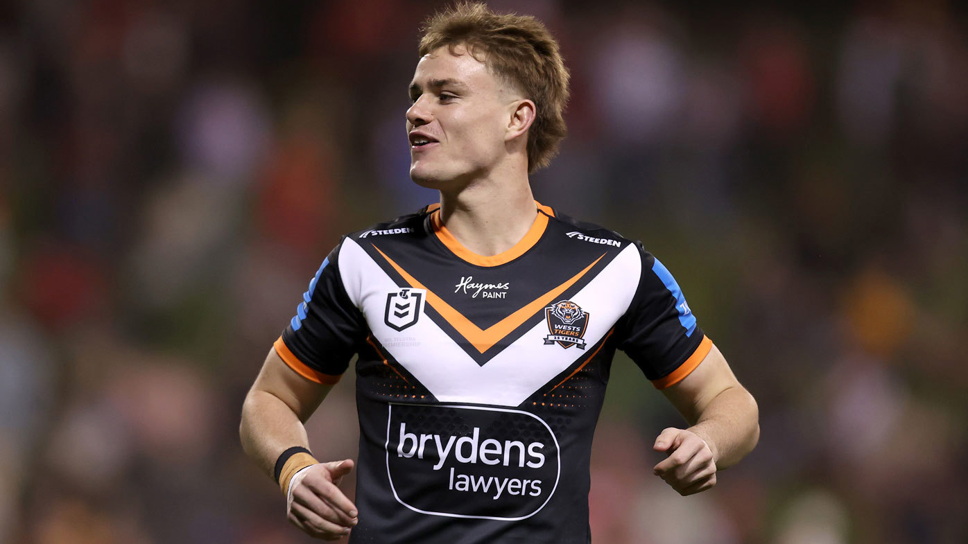 Wests Tigers gun Lachlan Galvin.