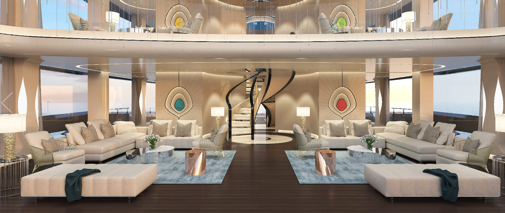 See inspired the new Cartier-inspired $159 million super yacht