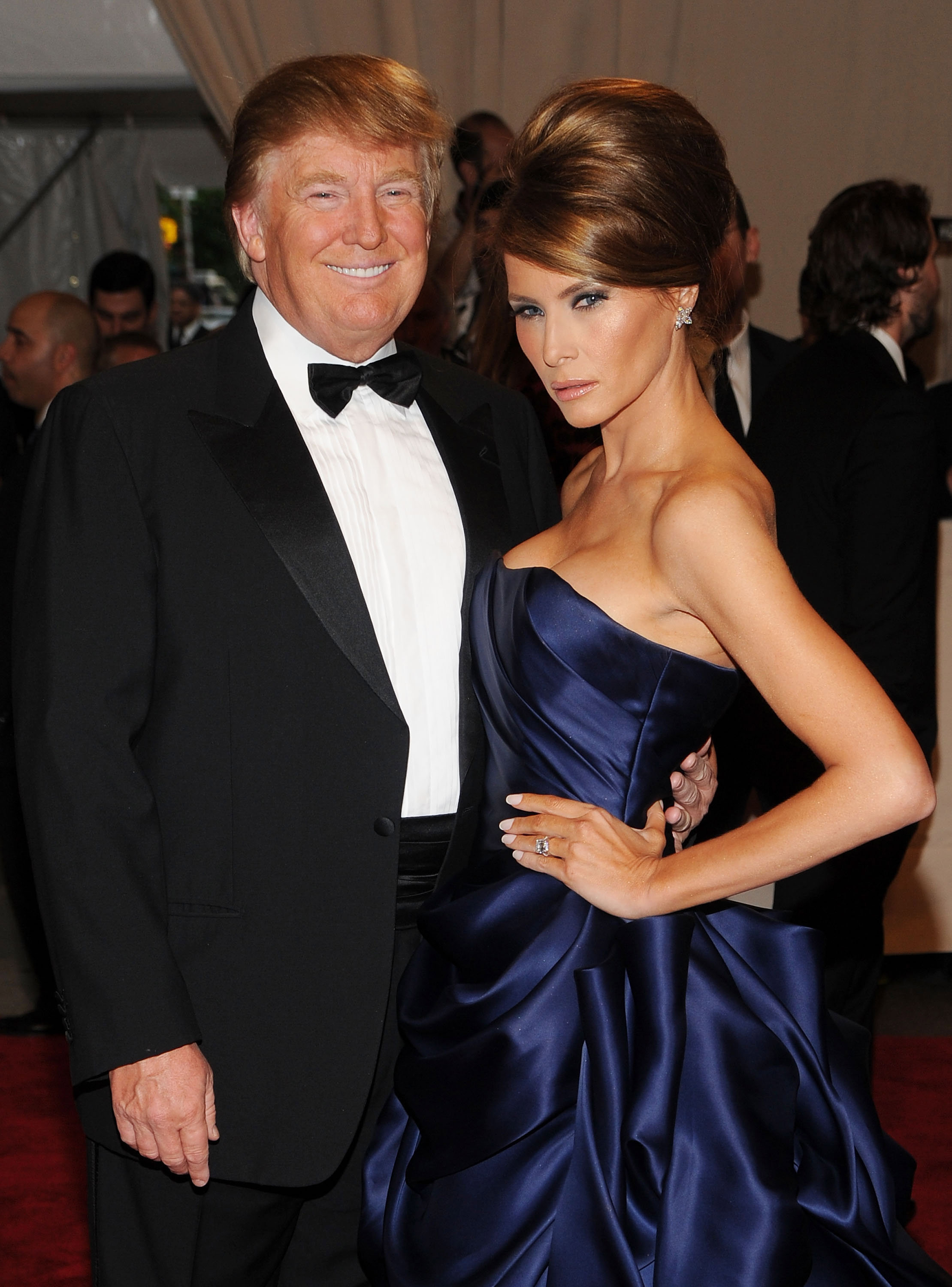 Donald Trump attends the Costume Institute Gala Benefit to celebrate the opening of the 