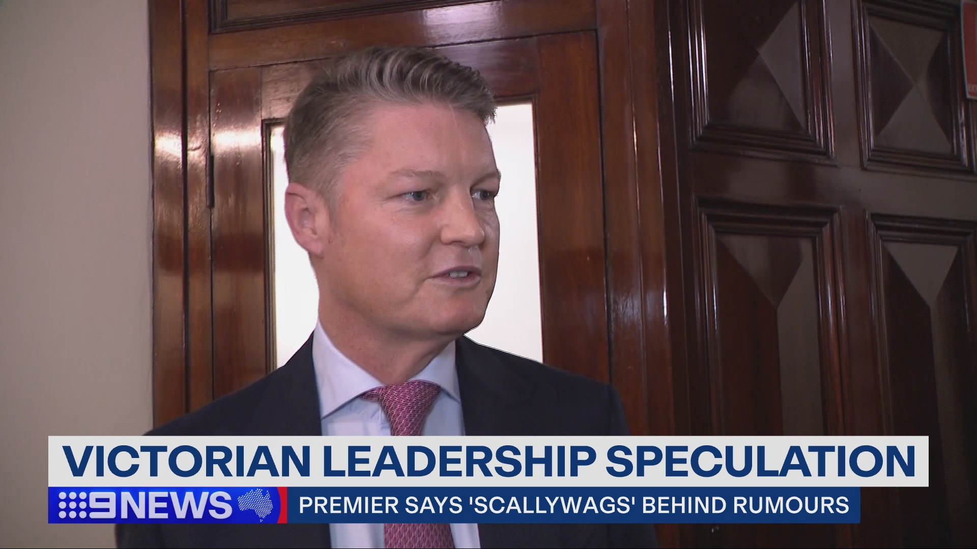 Ben Carroll claimed he was happy to remain in his role as Education Minister.