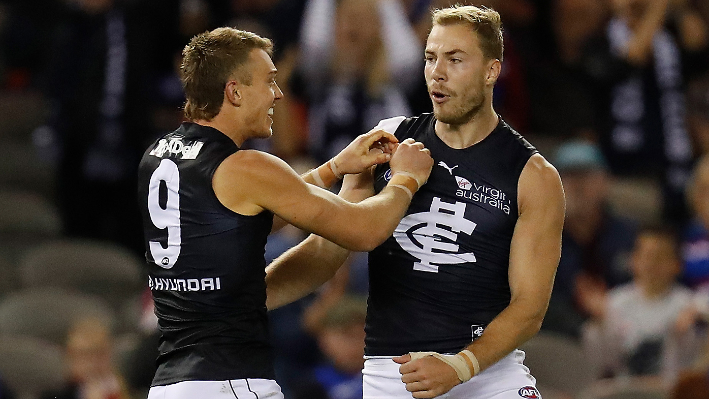 Patrick Cripps and Harry McKay