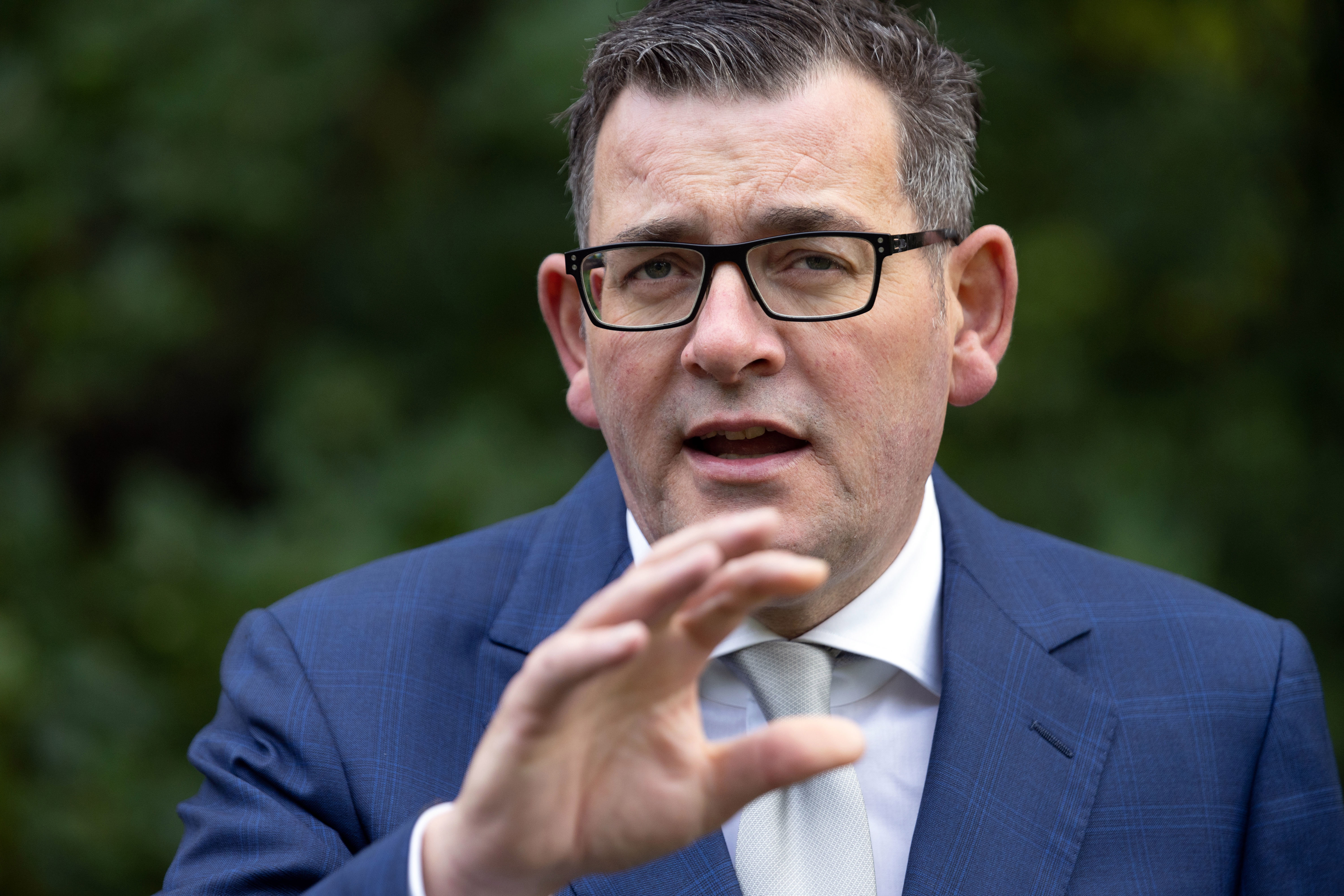 Victorian Premier Daniel Andrews at a press conference on March 7, 2023.