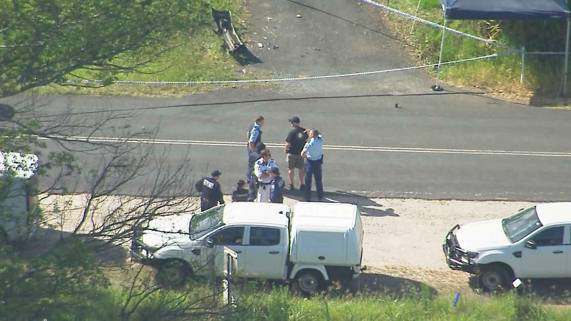 A man has allegedly been shot in Eungella.