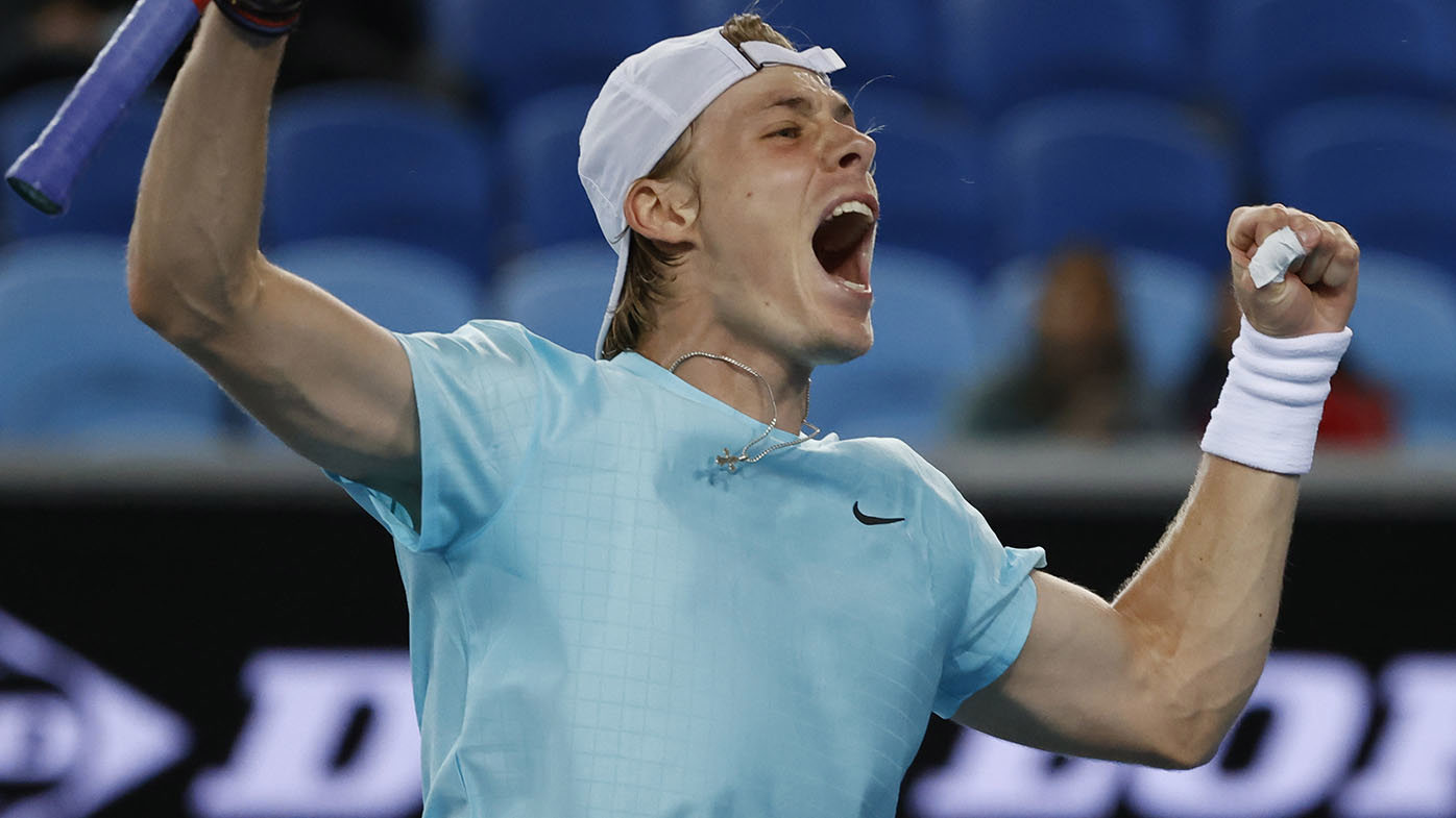 Australian Open News Denis Shapovalov Beats Jannik Sinner I M Gonna Piss In A Bottle Threat