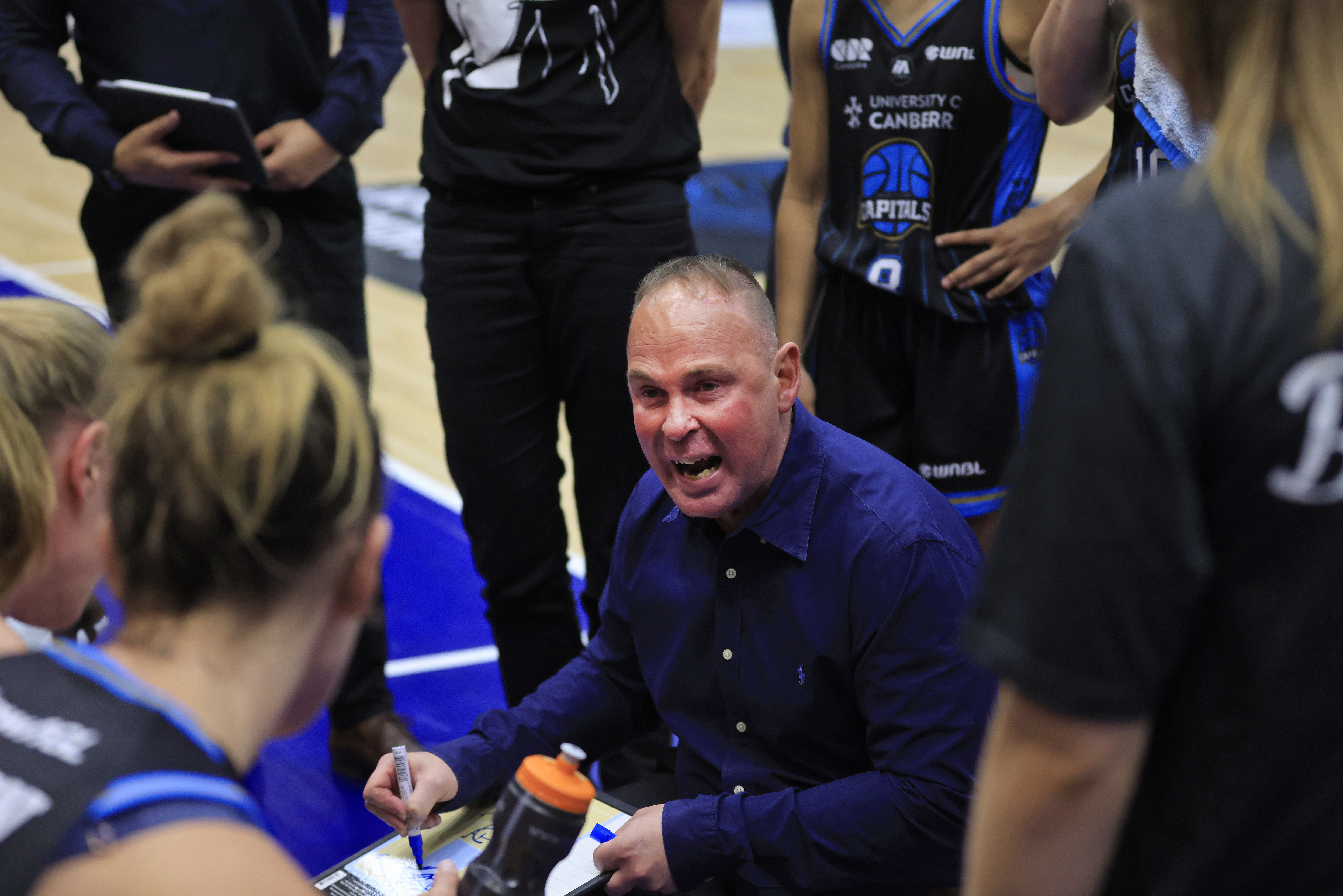 Capitals head coach Paul Goriss.