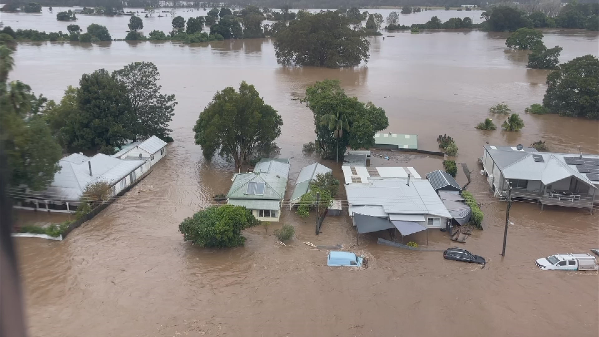 Floods in Taree, NSW