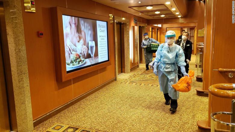 Japan screens cruise ship for coronavirus