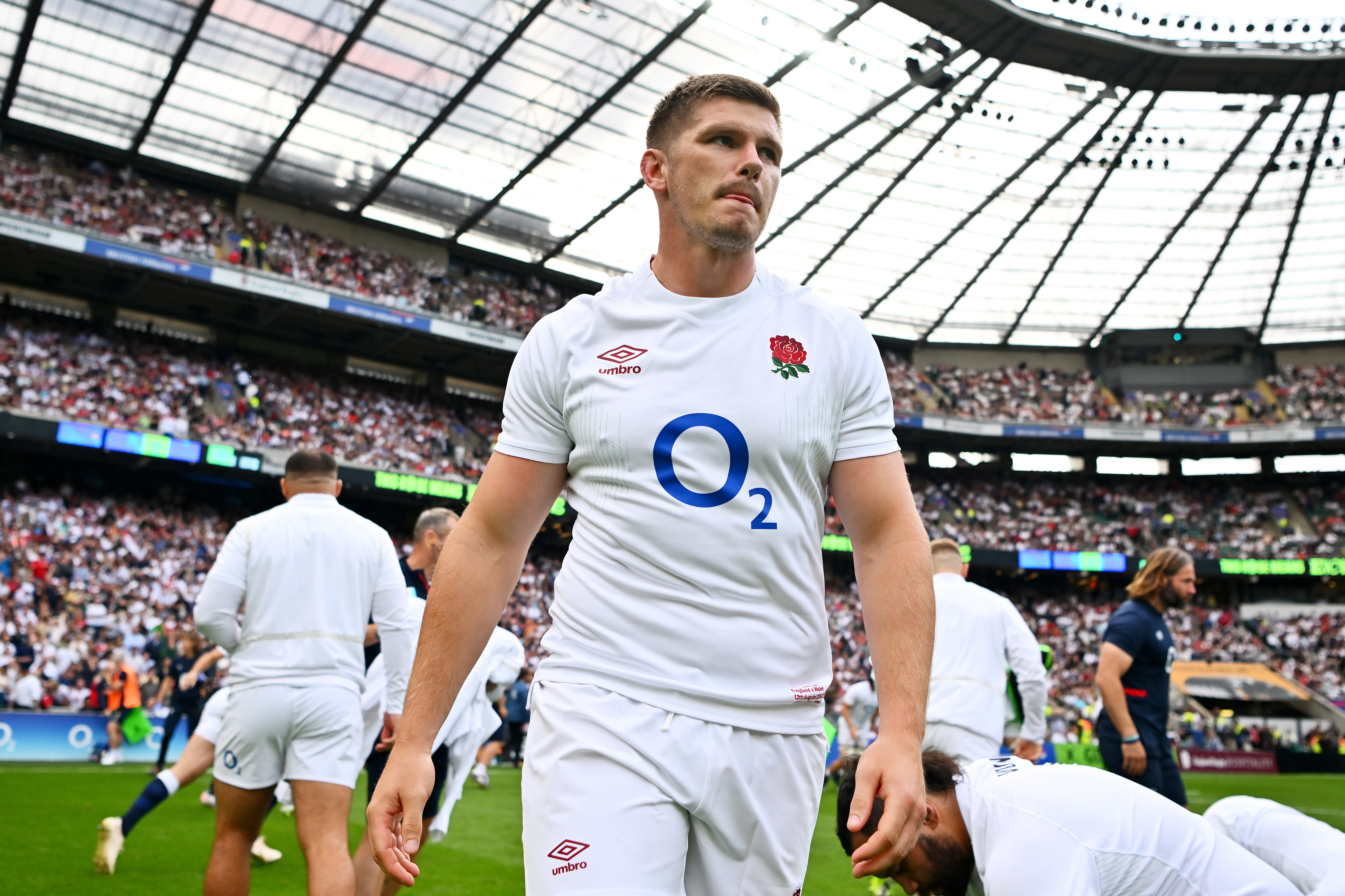 Owen Farrell stepped away from the England captaincy after receiving online abuse.