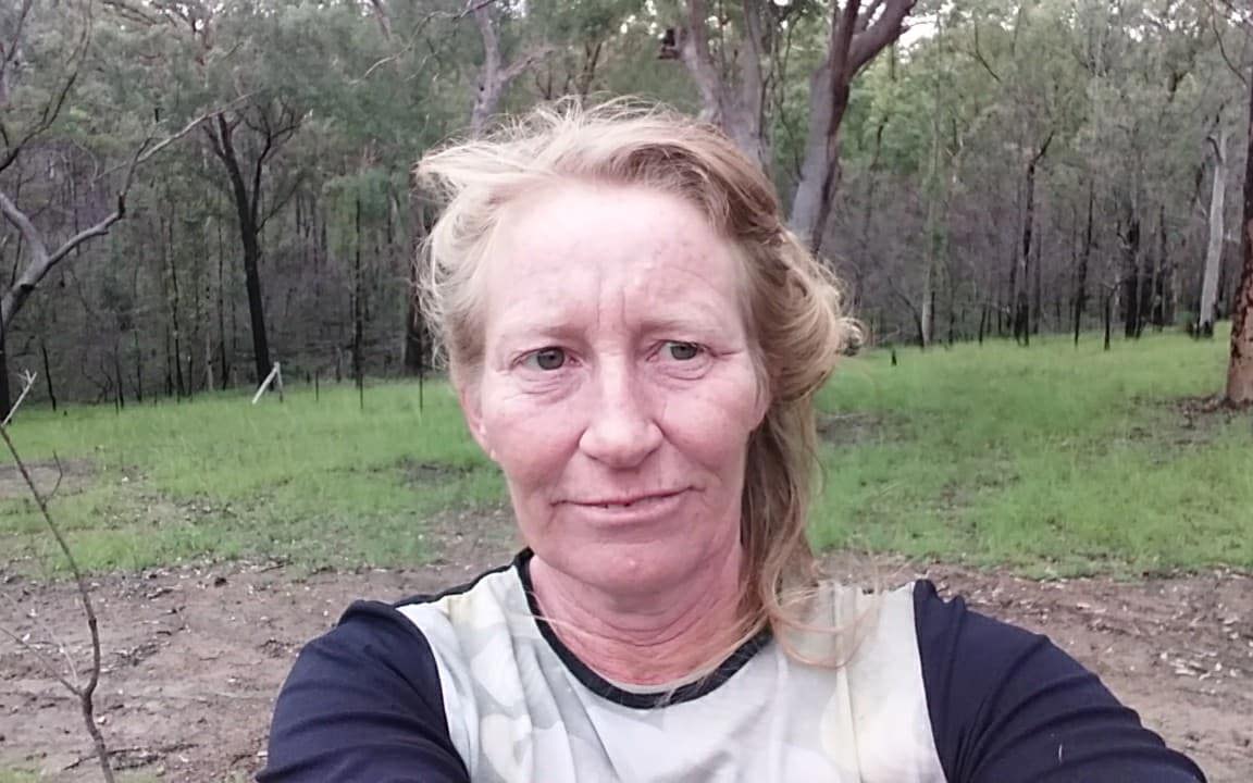 Ms Pollock lives off the grid in the remote bush of northern NSW.