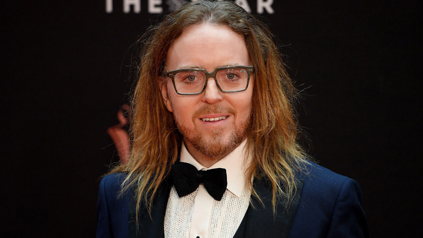 Tim Minchin arrives at the 2019 AACTA Awards at the Star in Sydney, Wednesday, December 4, 2019. 