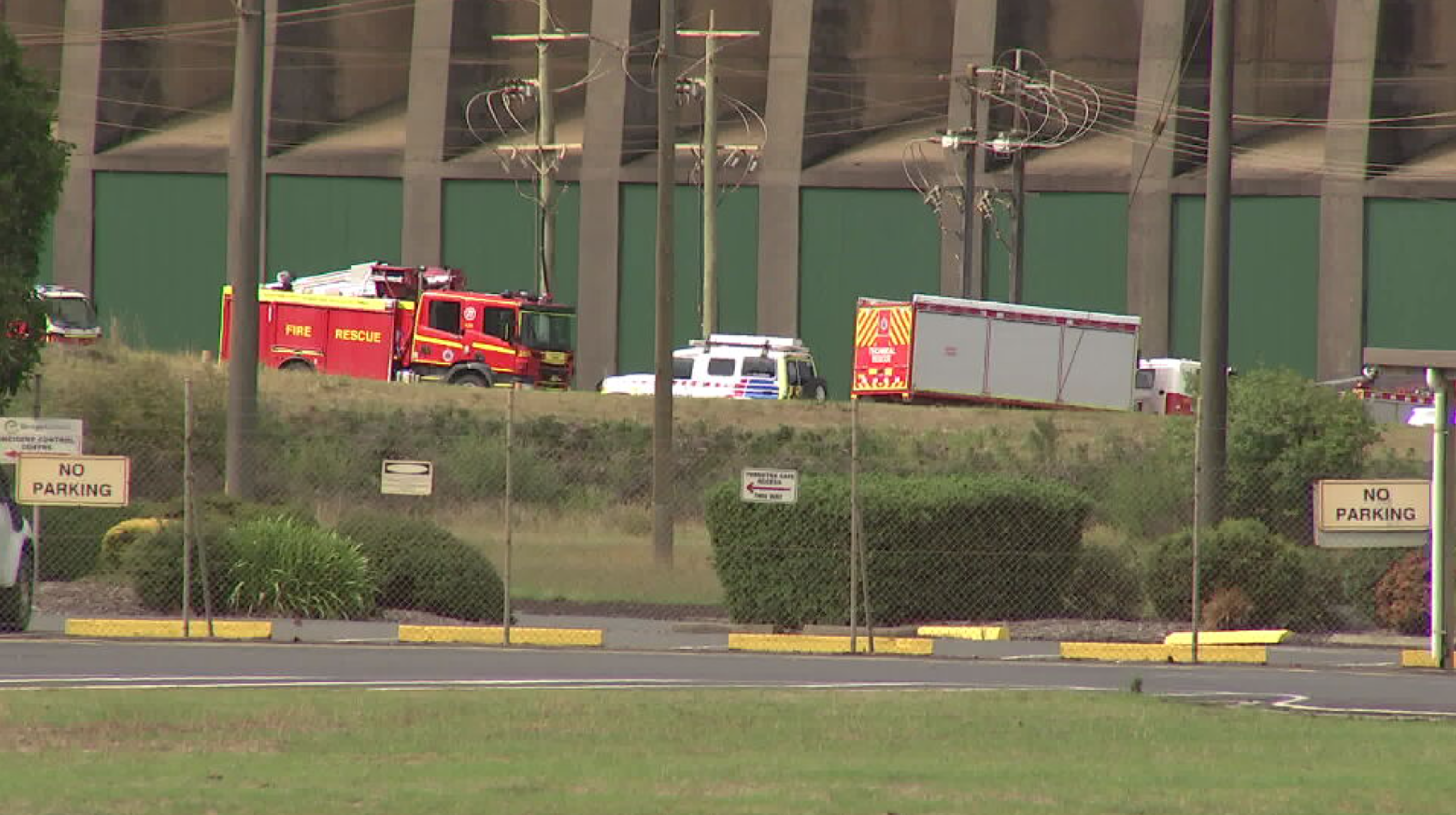 Five hours spent battling major blaze inside Victorian power station