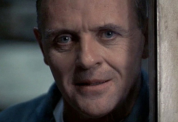 Anthony Hopkins in The Silence of the Lambs (Orion)