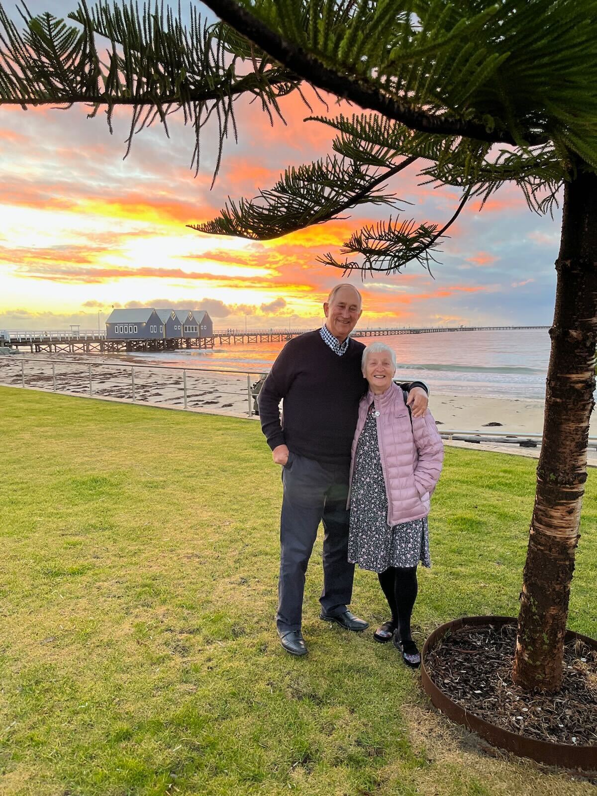 Gwen and Stuart Rayner