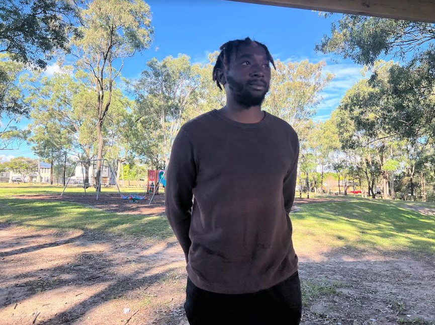 Lambert Niyuhire, brother of alleged stabbing victim Bosco Minyurano.