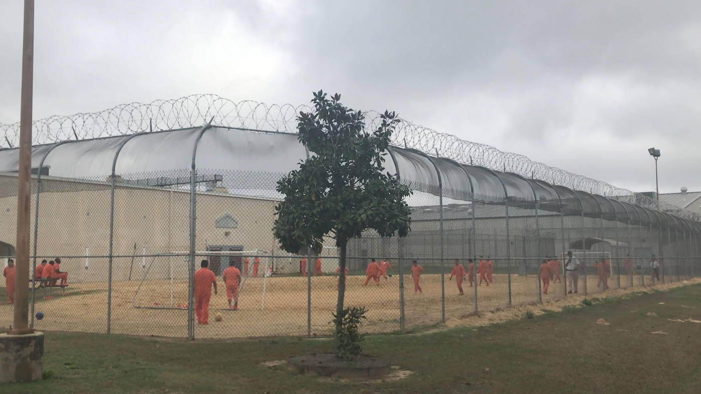 The Irwin County Detention Center in Ocilla, Georgia, is seen in February 2018.