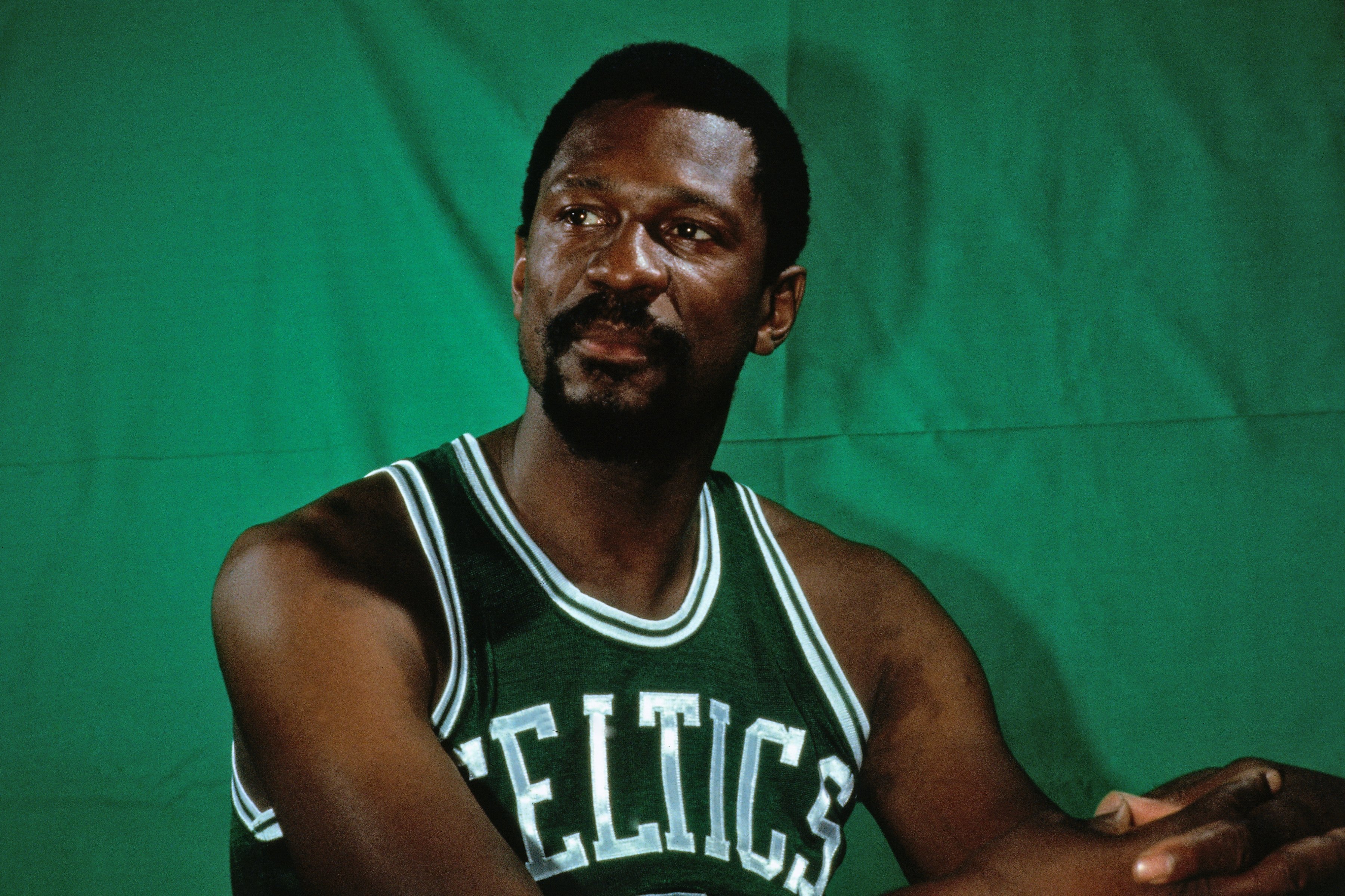 Instead of the clover and #6 to honor Bill Russell how about the